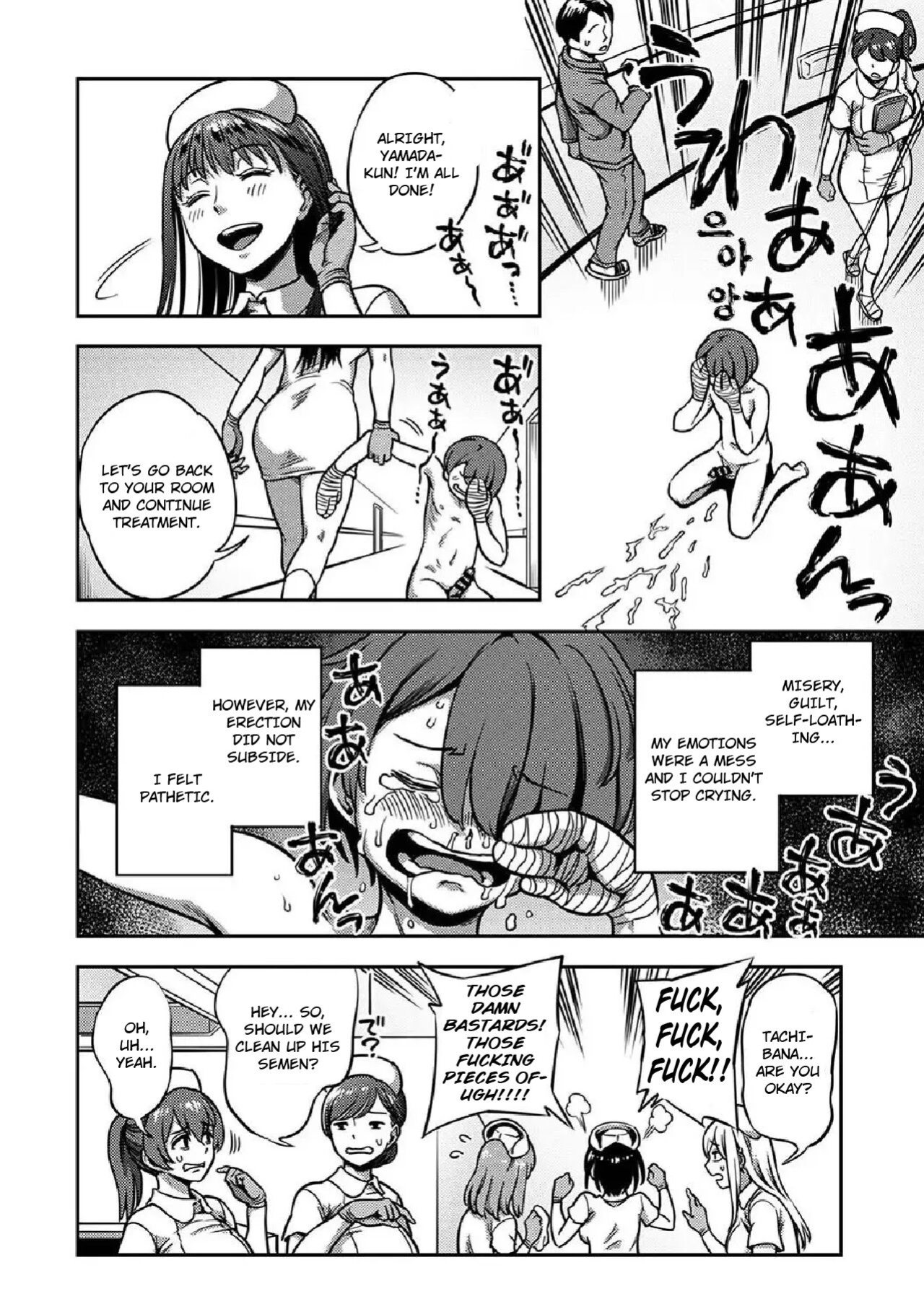 [Kameyama Shiruko] Sakusei Byoutou ~Seikaku Saiaku no Nurse shika Inai Byouin de Shasei Kanri Seikatsu~ Ch. 7 | Life in a Hospital With Only the Worst Nurses! Ch. 7 (COMIC Ananga Ranga Vol. 76) [nudgenudge]