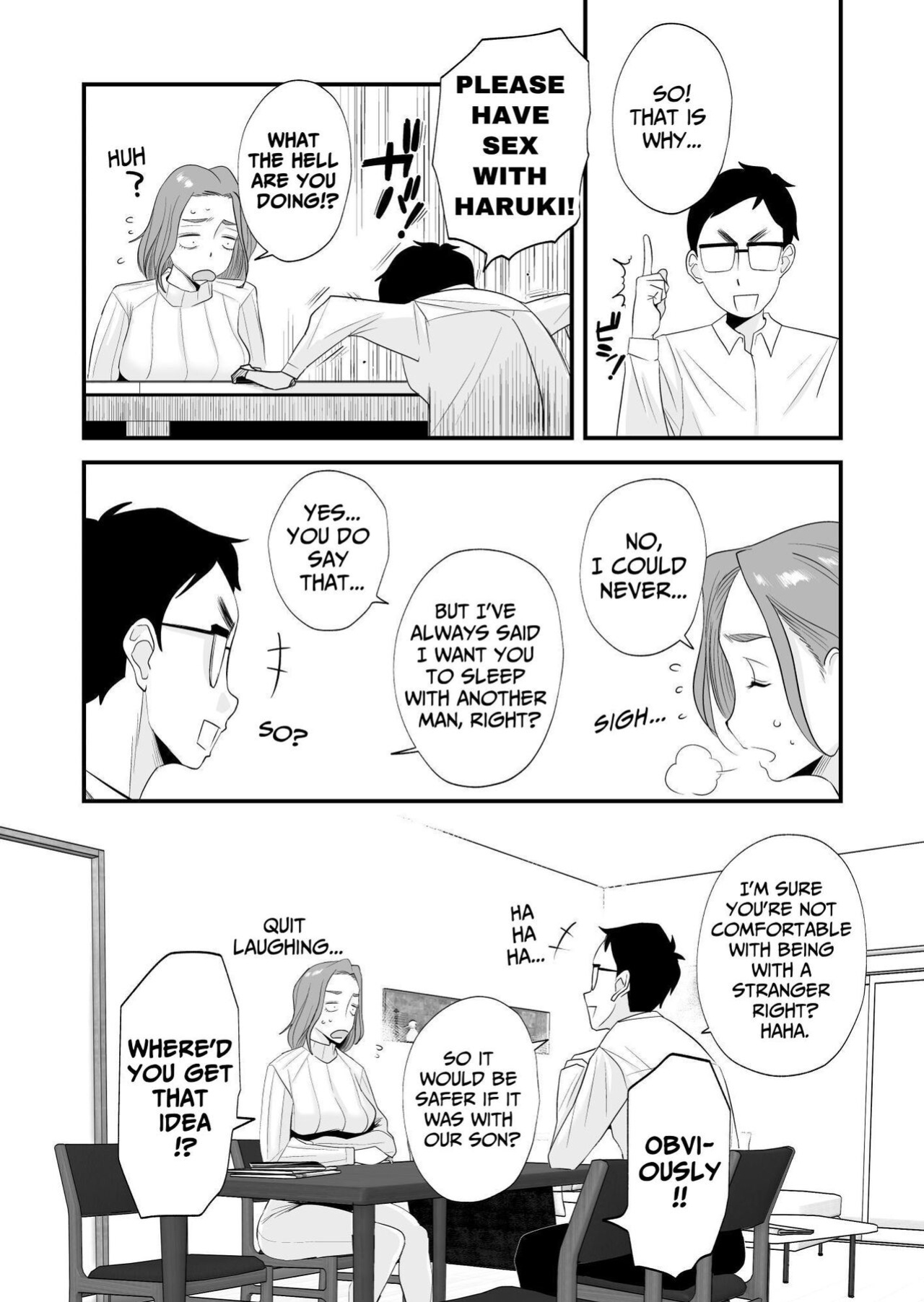 [Haitoku Sensei] Chichioya Kounin! Hasegawa-san Chi no Oyako Kankei | Father Approved! The Hasegawa's Mother-Son Relationship [ForeignOkka]