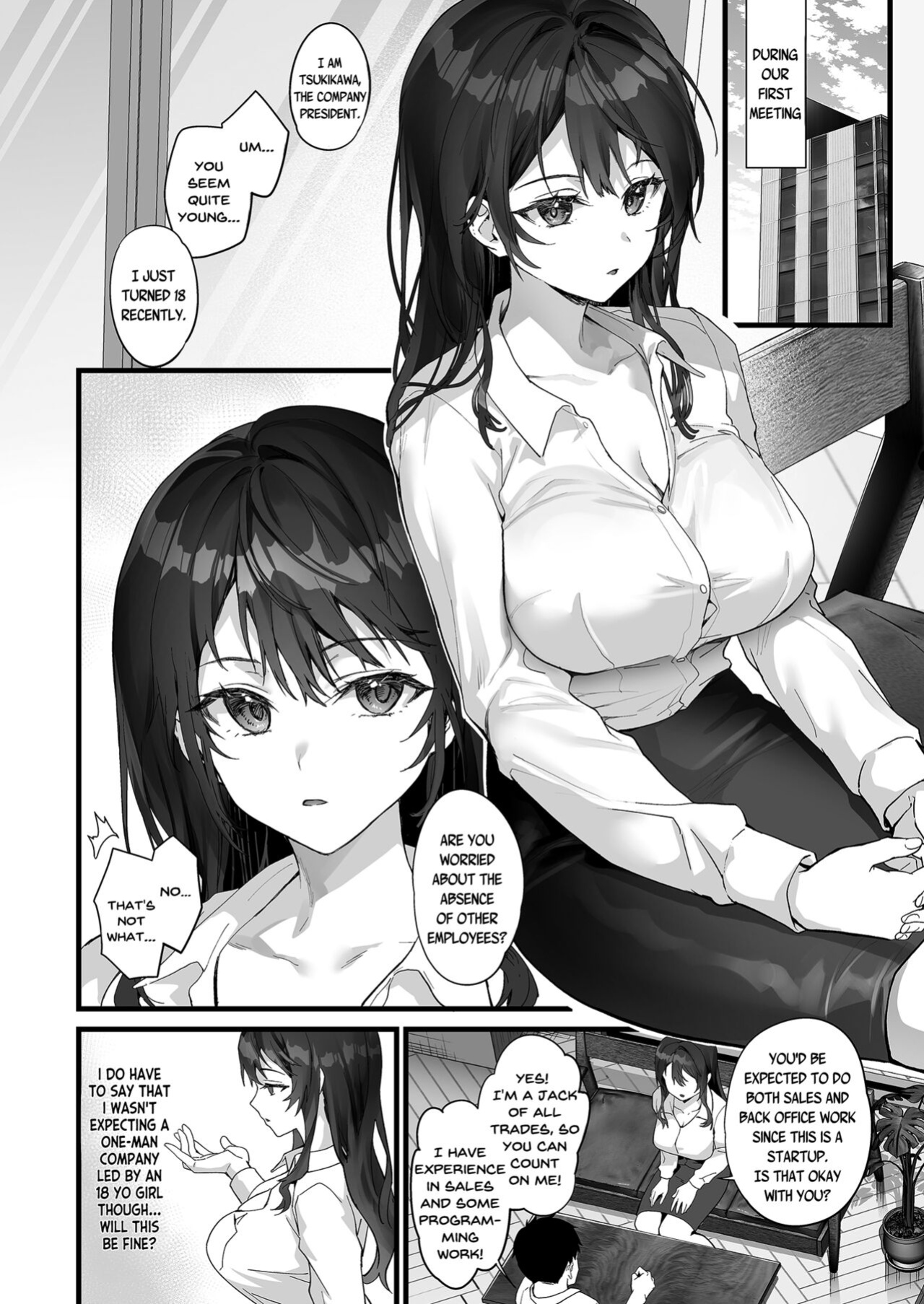 [sagejoh (sage joh)] JK Chuutai Tsuyogari Shachou ga Buka no Fusei ni Make Midara ni Koshi o Furi Netoru made