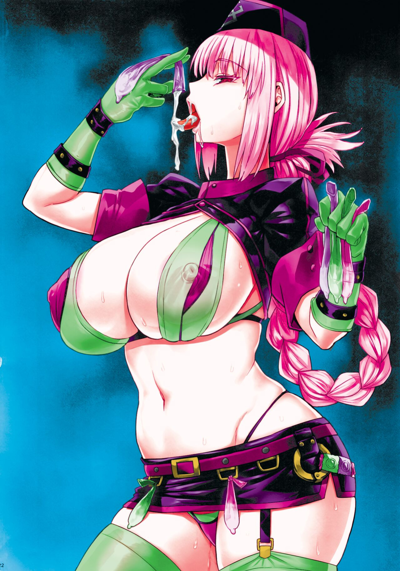 [COMEX (Zhen Lu)] Fuchou no Sakusei Ryouhou | The Nurse Manager’s Hardcore Milking Treatment (Fate/Grand Order) {darknight} [Colorized]