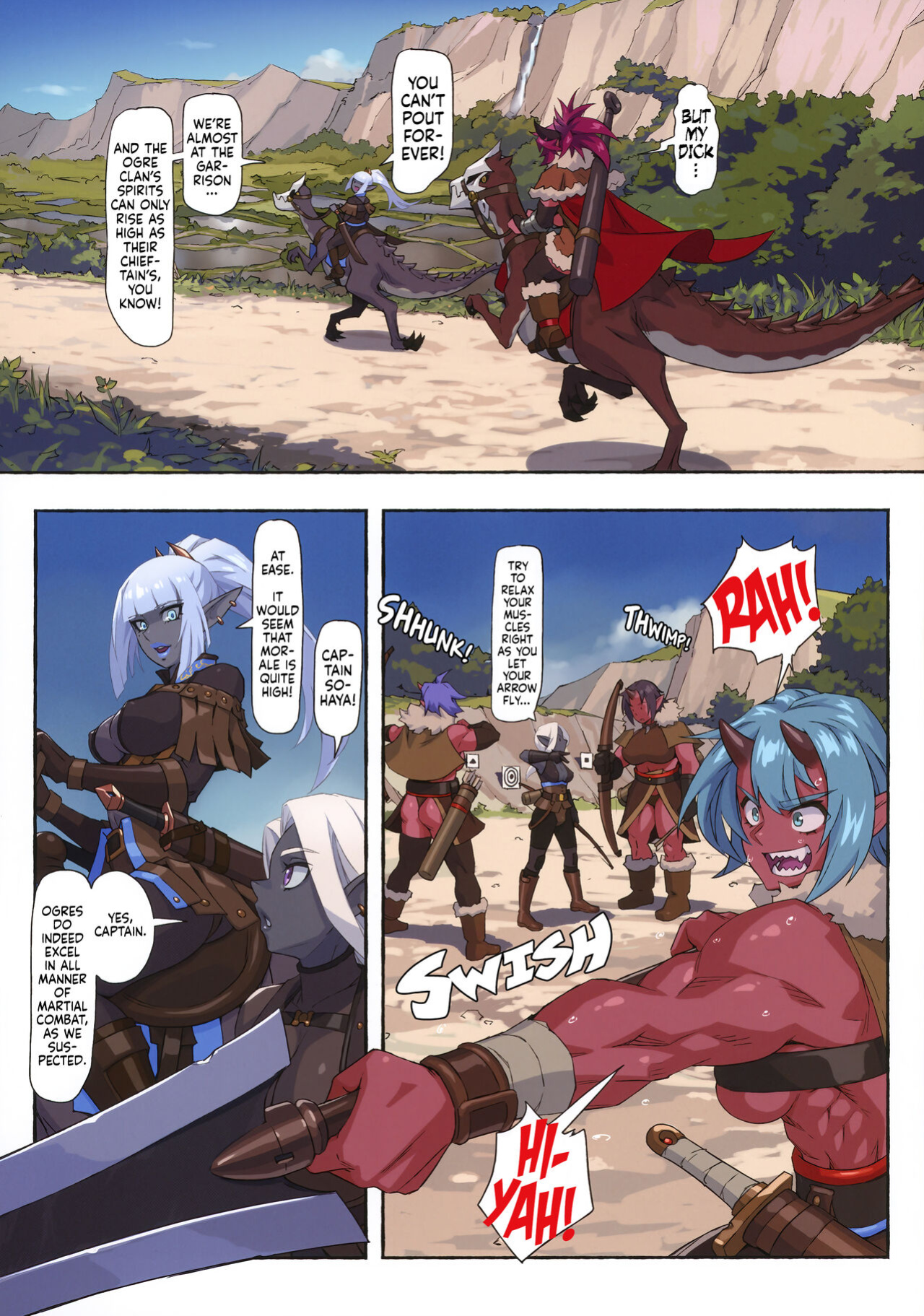 (C104) [M-ya (Mikoyan)] Ogre tai Dark Elf III | Ogre Vs Dark Elf 3