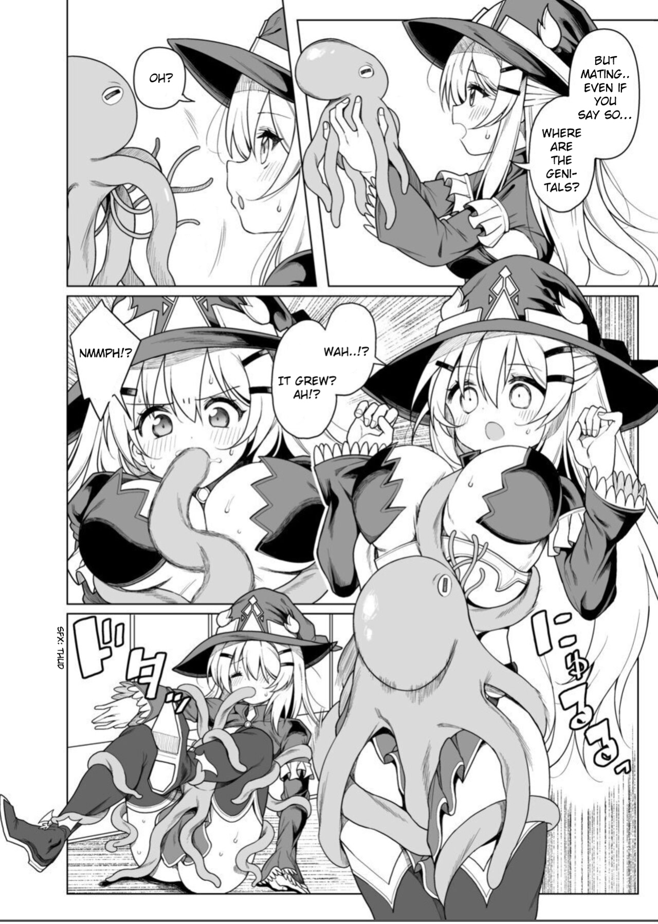 [Yomiji Hyakki Yakou (Meido Yomi)] Tentacle Witch Craft