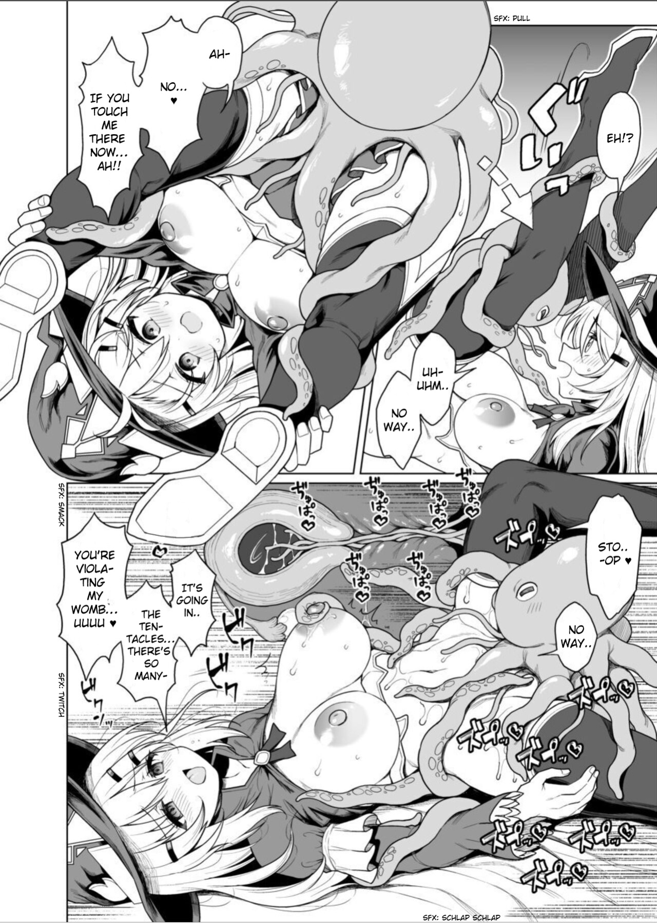 [Yomiji Hyakki Yakou (Meido Yomi)] Tentacle Witch Craft