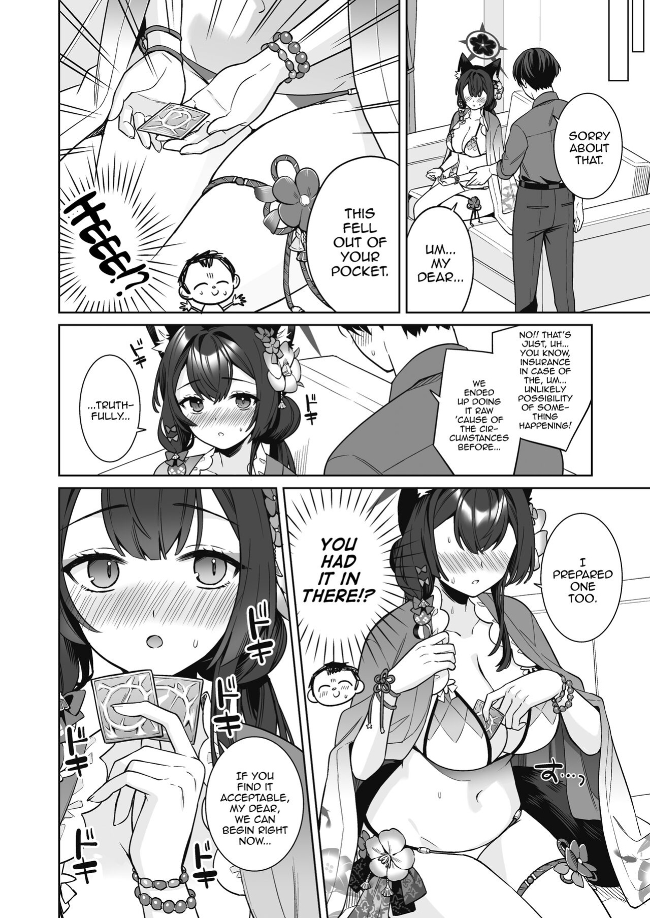 [NOMIYAGUMI (Ichinomiya)] Junjou・Renjou・Hatsujou Kitsune 2 | Pure♥Lovestruck♥Fox in Heat 2 (Blue Archive) [mysterymeat3]