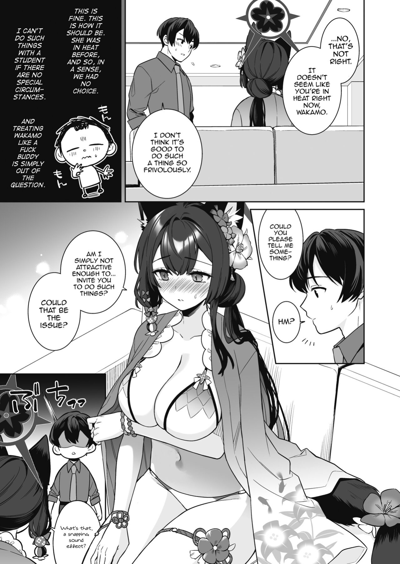 [NOMIYAGUMI (Ichinomiya)] Junjou・Renjou・Hatsujou Kitsune 2 | Pure♥Lovestruck♥Fox in Heat 2 (Blue Archive) [mysterymeat3]