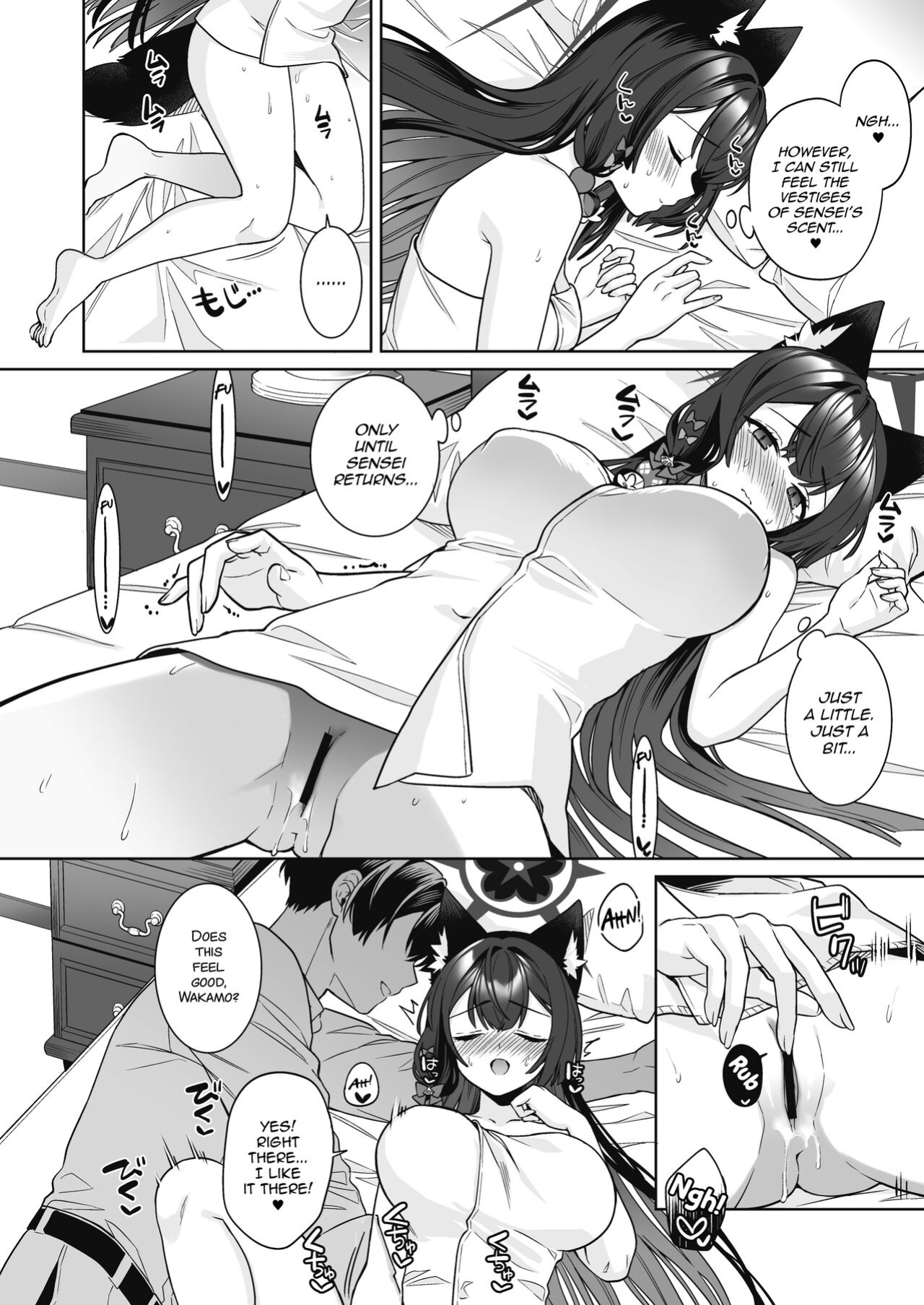 [NOMIYAGUMI (Ichinomiya)] Junjou・Renjou・Hatsujou Kitsune 2 | Pure♥Lovestruck♥Fox in Heat 2 (Blue Archive) [mysterymeat3]