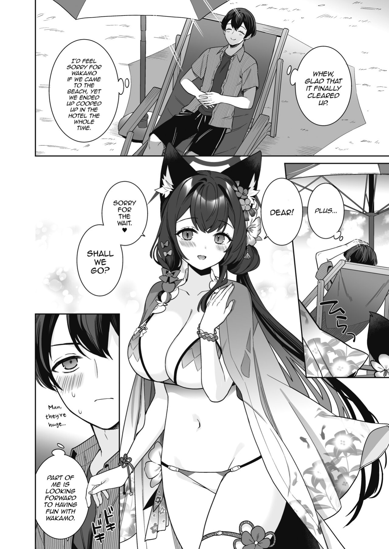 [NOMIYAGUMI (Ichinomiya)] Junjou・Renjou・Hatsujou Kitsune 2 | Pure♥Lovestruck♥Fox in Heat 2 (Blue Archive) [mysterymeat3]