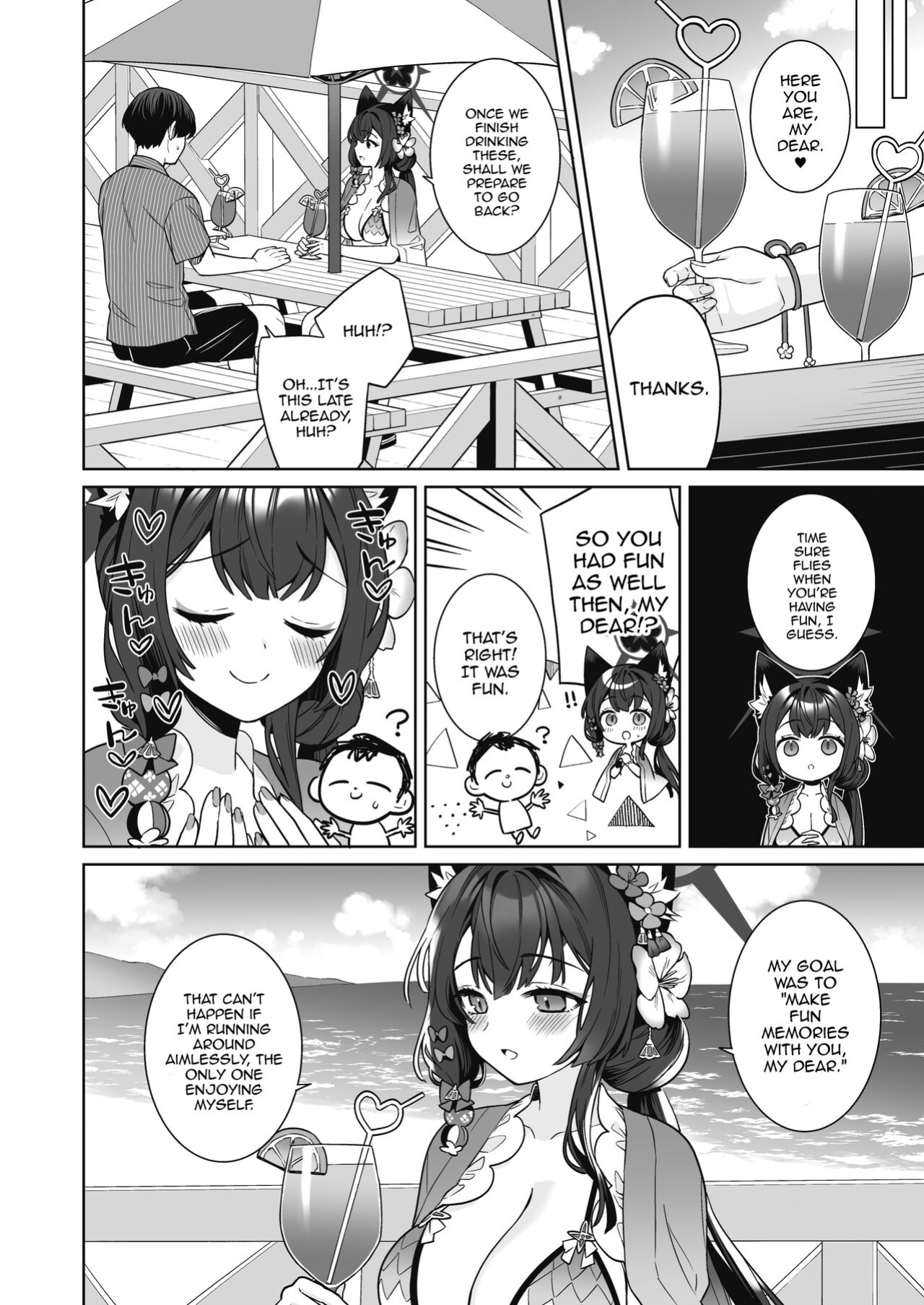 [NOMIYAGUMI (Ichinomiya)] Junjou・Renjou・Hatsujou Kitsune 2 | Pure♥Lovestruck♥Fox in Heat 2 (Blue Archive) [mysterymeat3]