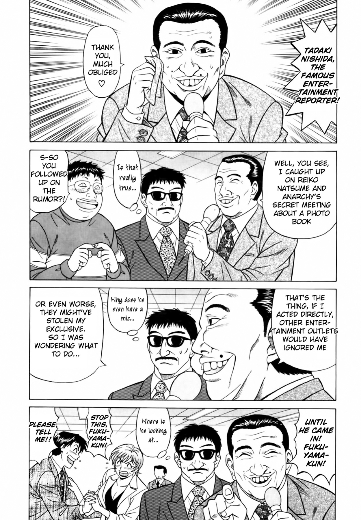 [Ozaki Akira] Caster Natsume Reiko no Yuuwaku Vol. 3 Ch.1-4