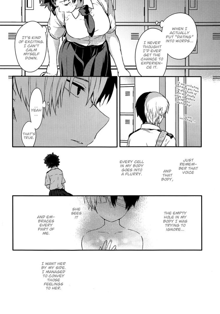 [Kyujitsusyukkin (Chikaya)] Love Me Tender 2 Boku no Hero Academia (Casual Scans)