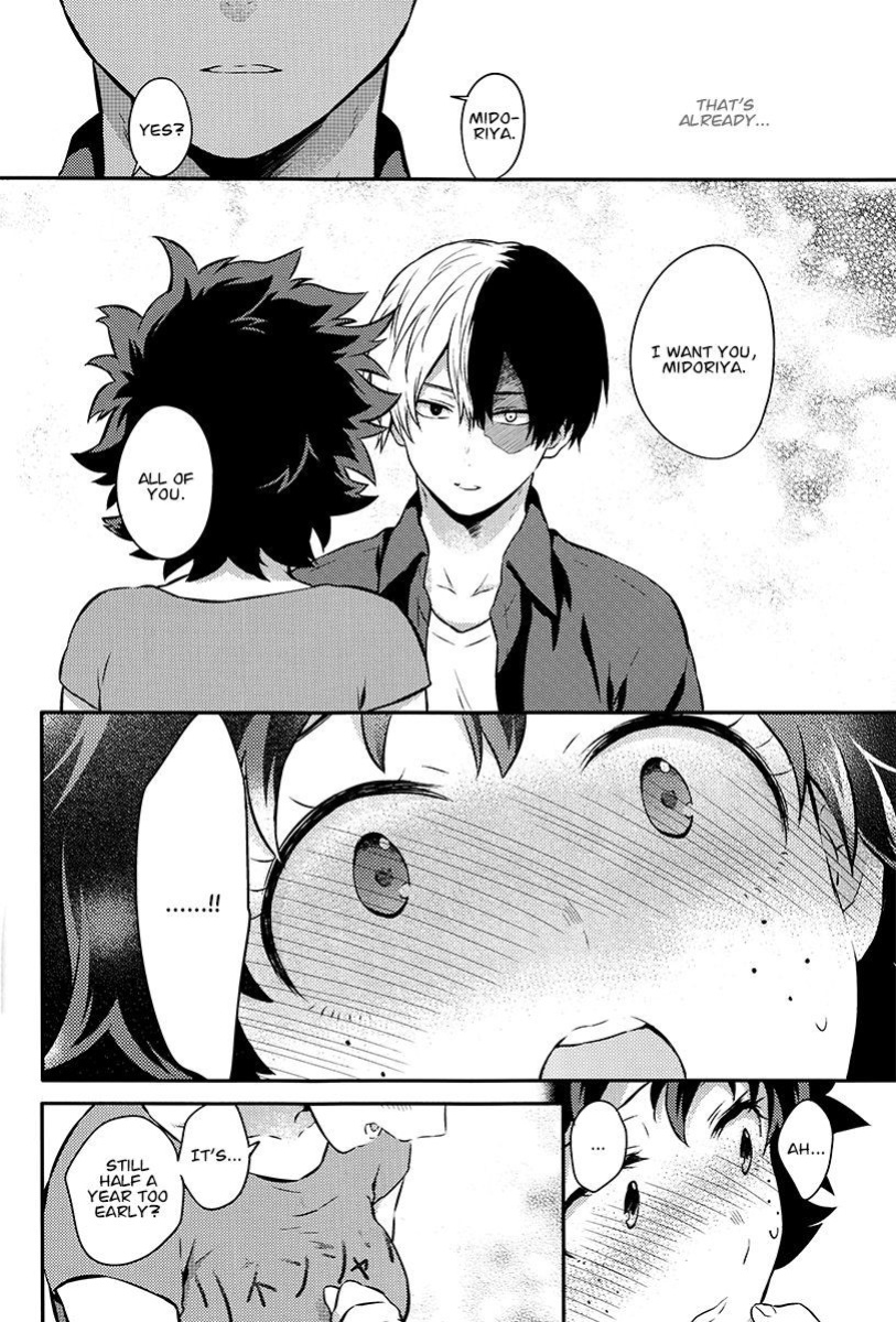 [Kyujitsusyukkin (Chikaya)] Love Me Tender 2 Boku no Hero Academia (Casual Scans)