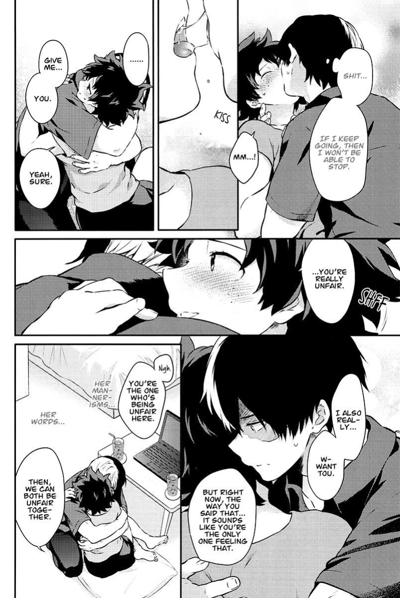[Kyujitsusyukkin (Chikaya)] Love Me Tender 2 Boku no Hero Academia (Casual Scans)