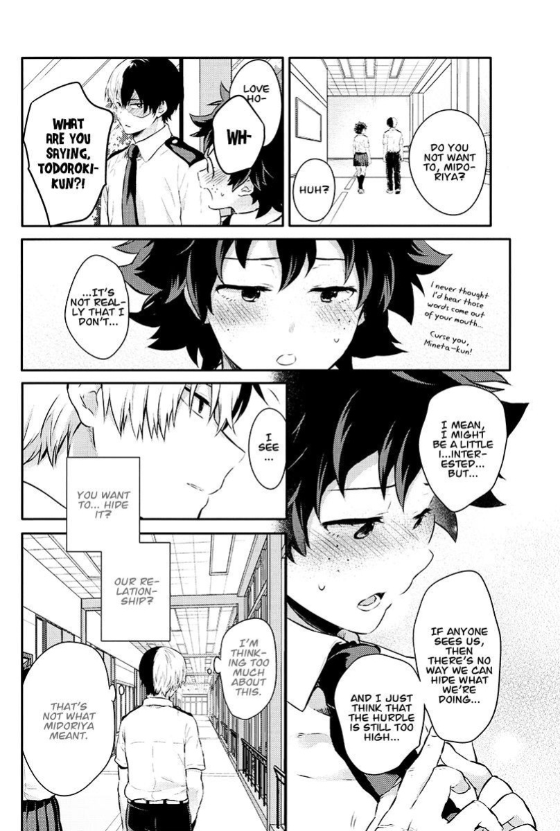 [Kyujitsusyukkin (Chikaya)] Love Me Tender 2 Boku no Hero Academia (Casual Scans)