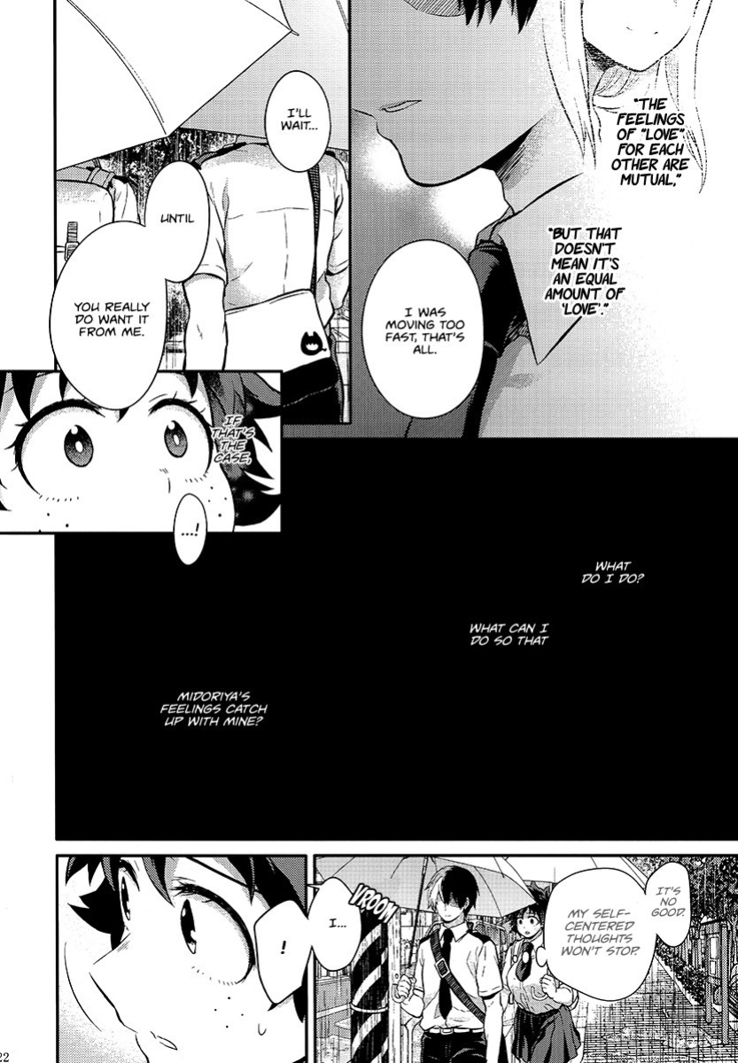[Kyujitsusyukkin (Chikaya)] Love Me Tender 3 Boku no Hero Academia (Casual Scans)