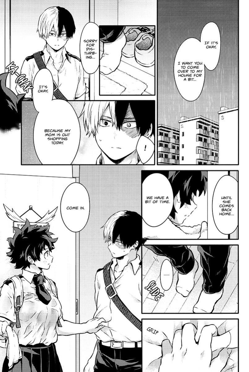 [Kyujitsusyukkin (Chikaya)] Love Me Tender 3 Boku no Hero Academia (Casual Scans)