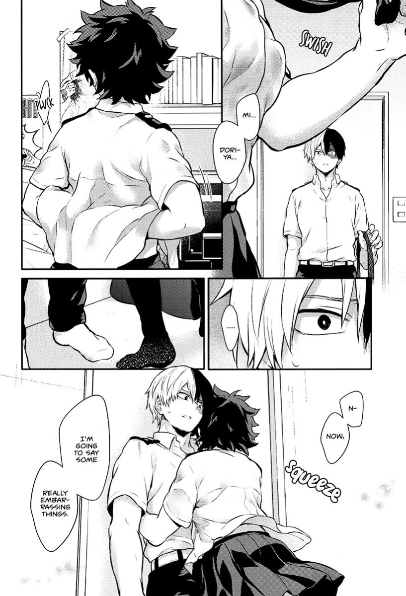 [Kyujitsusyukkin (Chikaya)] Love Me Tender 3 Boku no Hero Academia (Casual Scans)