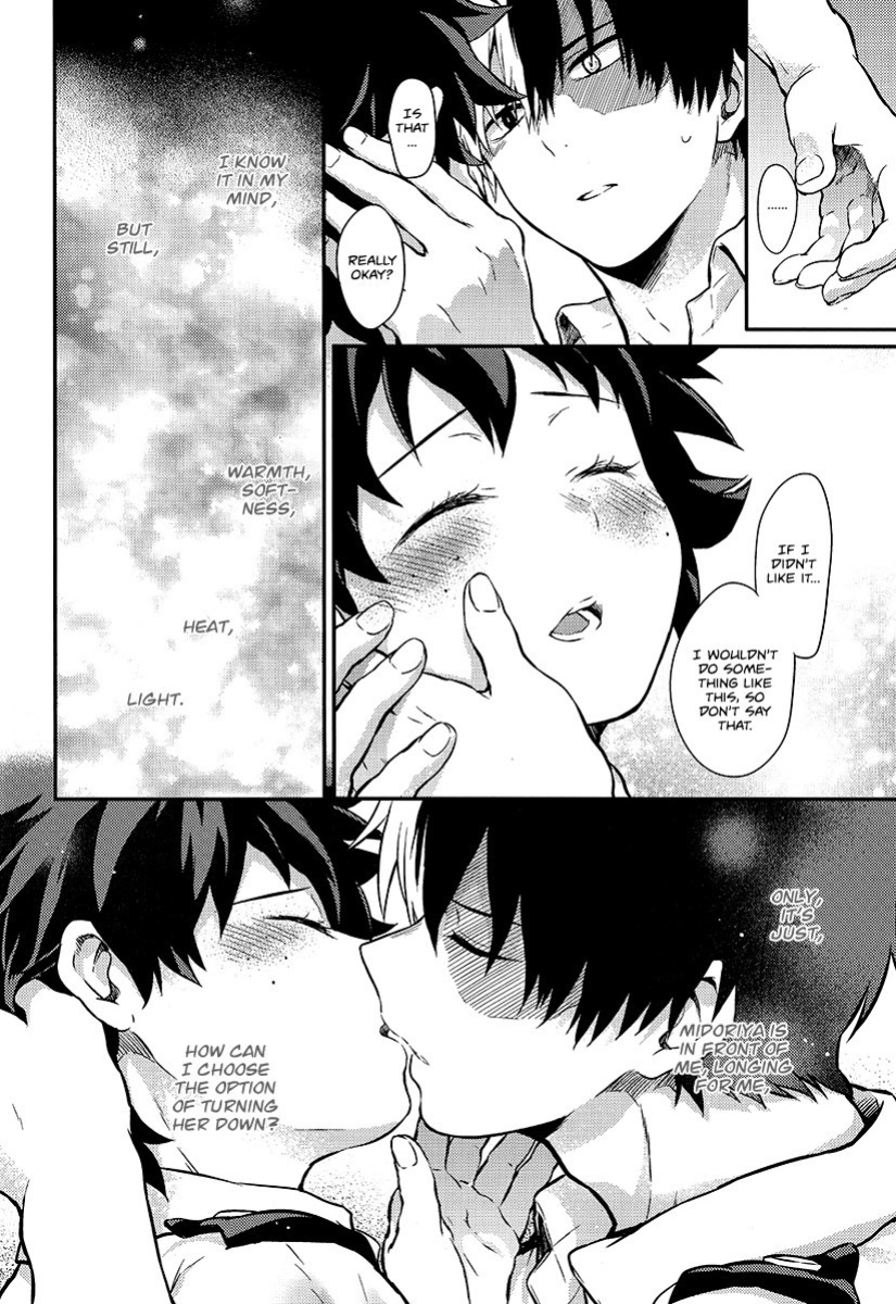 [Kyujitsusyukkin (Chikaya)] Love Me Tender 3 Boku no Hero Academia (Casual Scans)