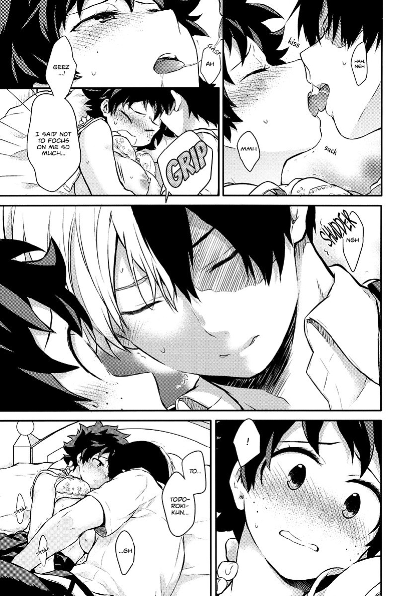 [Kyujitsusyukkin (Chikaya)] Love Me Tender 3 Boku no Hero Academia (Casual Scans)