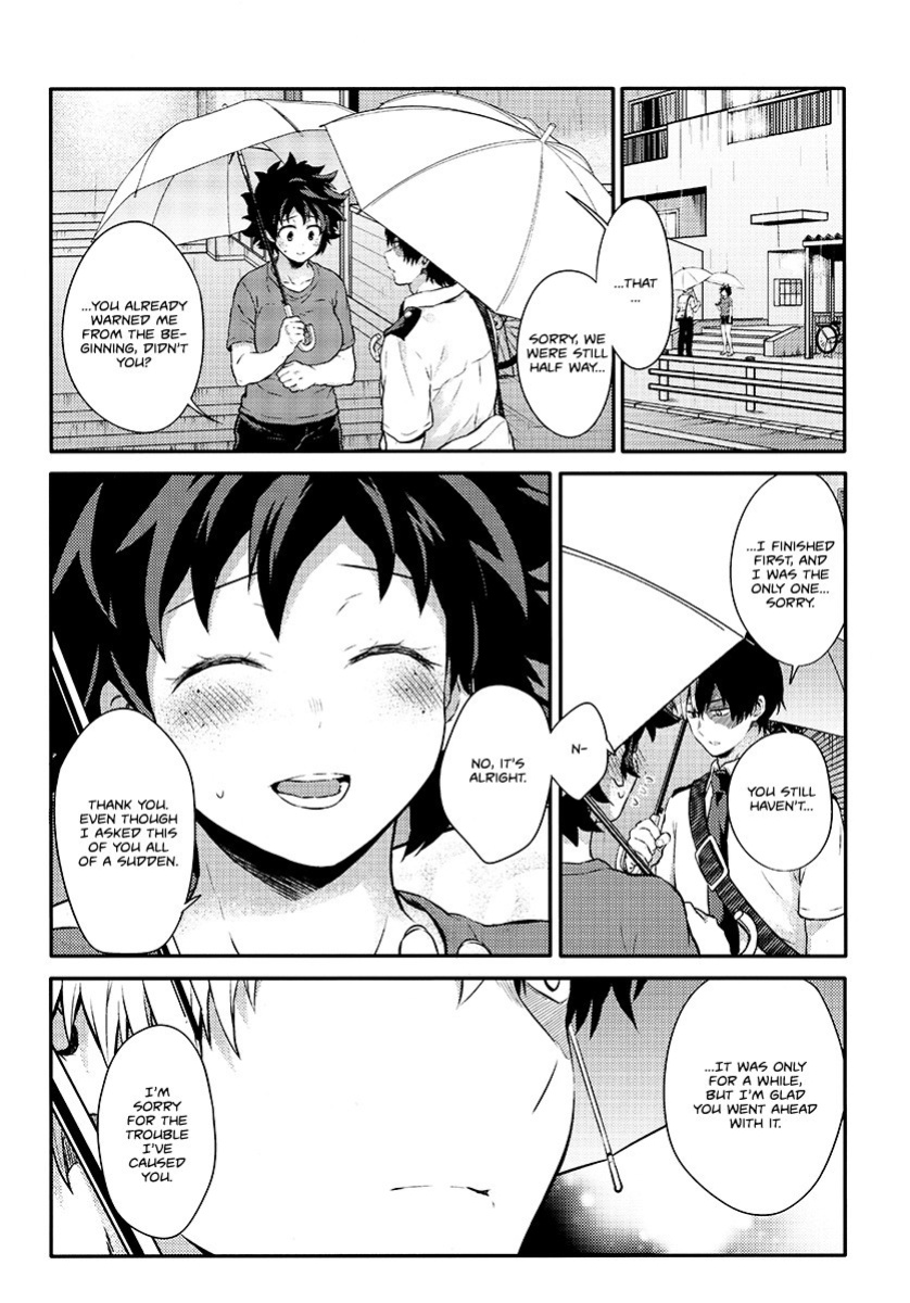 [Kyujitsusyukkin (Chikaya)] Love Me Tender 3 Boku no Hero Academia (Casual Scans)