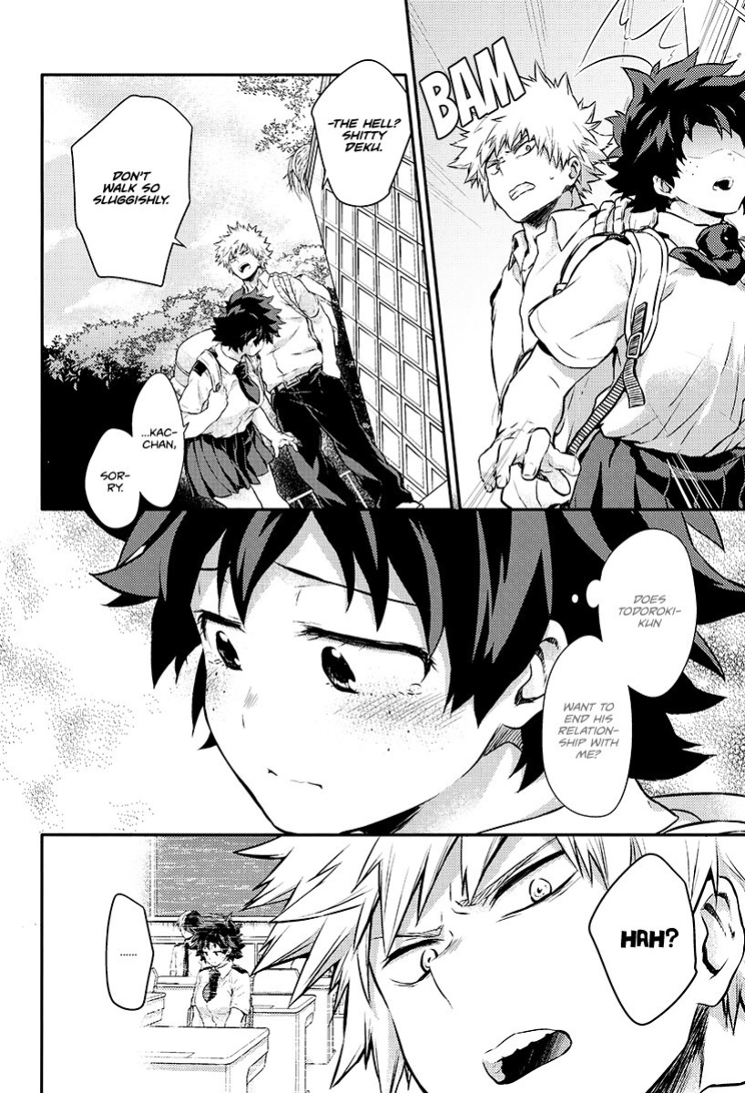 [Kyujitsusyukkin (Chikaya)] Love Me Tender 3 Boku no Hero Academia (Casual Scans)