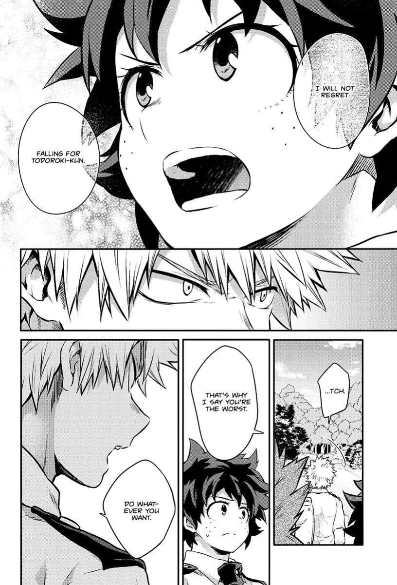 [Kyujitsusyukkin (Chikaya)] Love Me Tender 3 Boku no Hero Academia (Casual Scans)