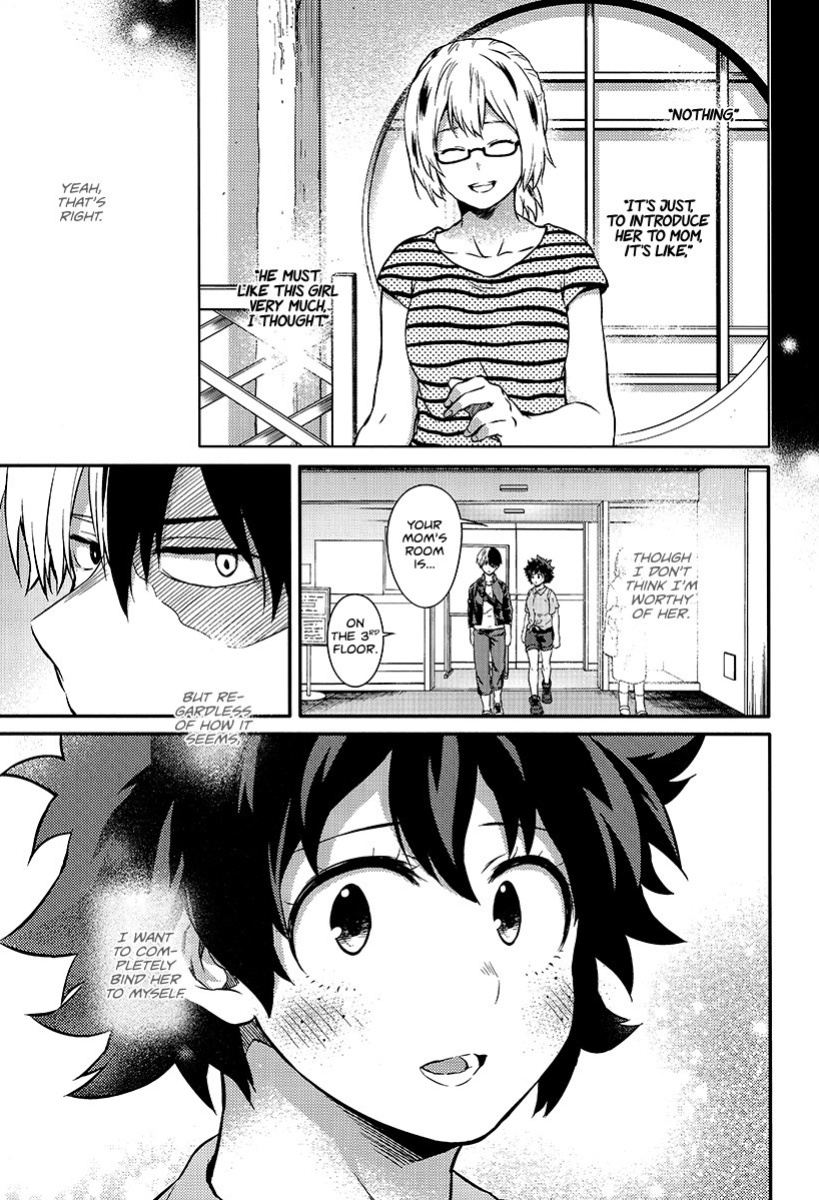 [Kyujitsusyukkin (Chikaya)] Love Me Tender 3 Boku no Hero Academia (Casual Scans)
