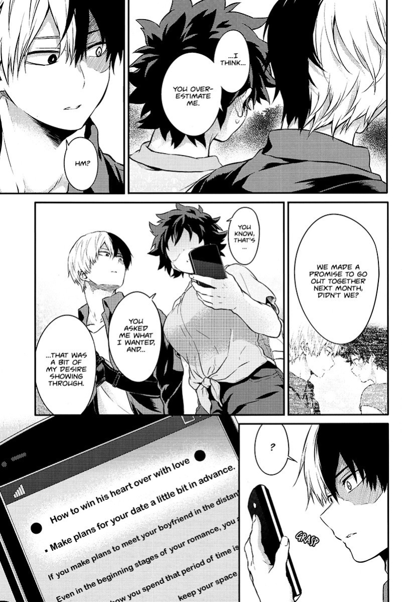 [Kyujitsusyukkin (Chikaya)] Love Me Tender 3 Boku no Hero Academia (Casual Scans)