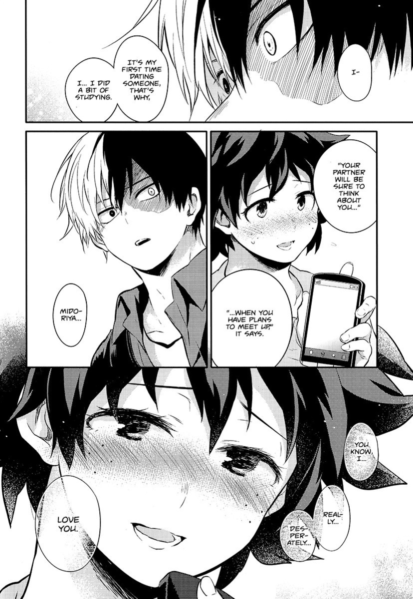 [Kyujitsusyukkin (Chikaya)] Love Me Tender 3 Boku no Hero Academia (Casual Scans)