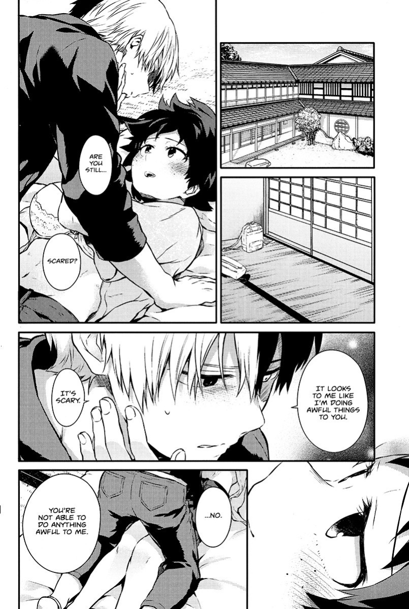 [Kyujitsusyukkin (Chikaya)] Love Me Tender 3 Boku no Hero Academia (Casual Scans)