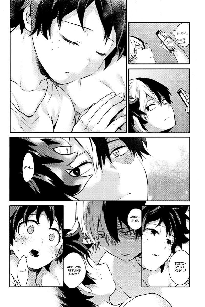[Kyujitsusyukkin (Chikaya)] Love Me Tender 3 Boku no Hero Academia (Casual Scans)