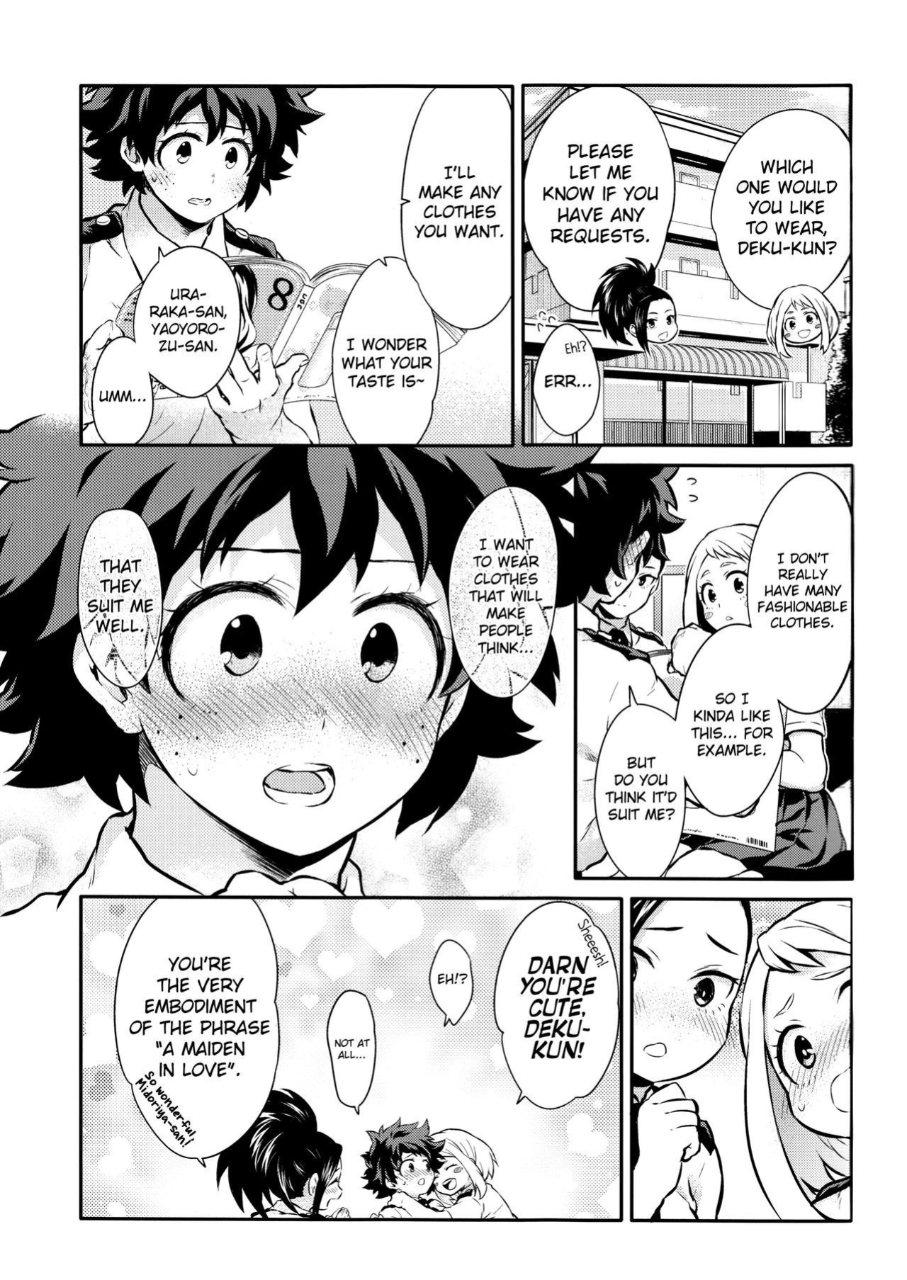 [Kyujitsusyukkin (Chikaya)] Love Me Tender - Another Story Boku no Hero Academia (Casual Scans)