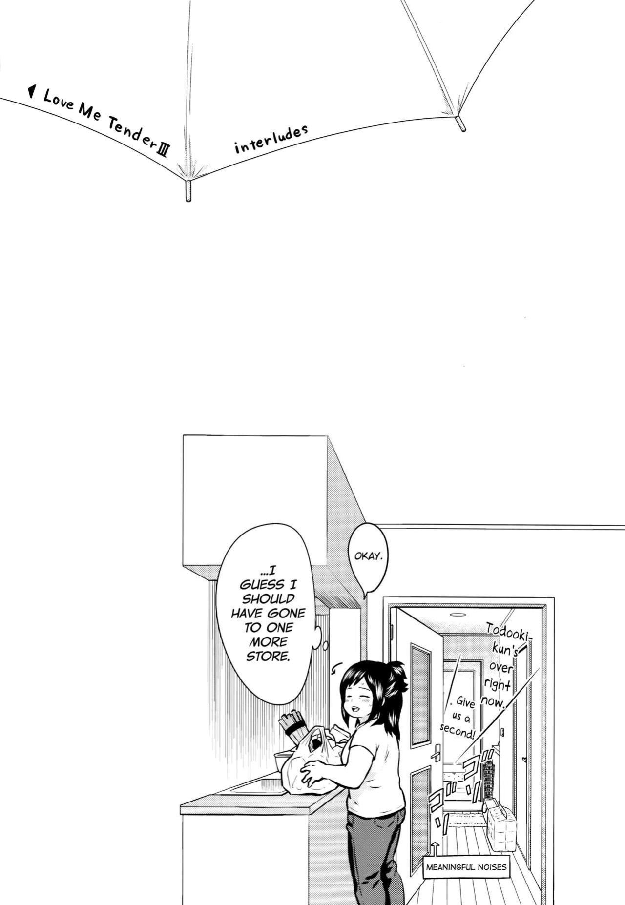 [Kyujitsusyukkin (Chikaya)] Love Me Tender - Another Story Boku no Hero Academia (Casual Scans)