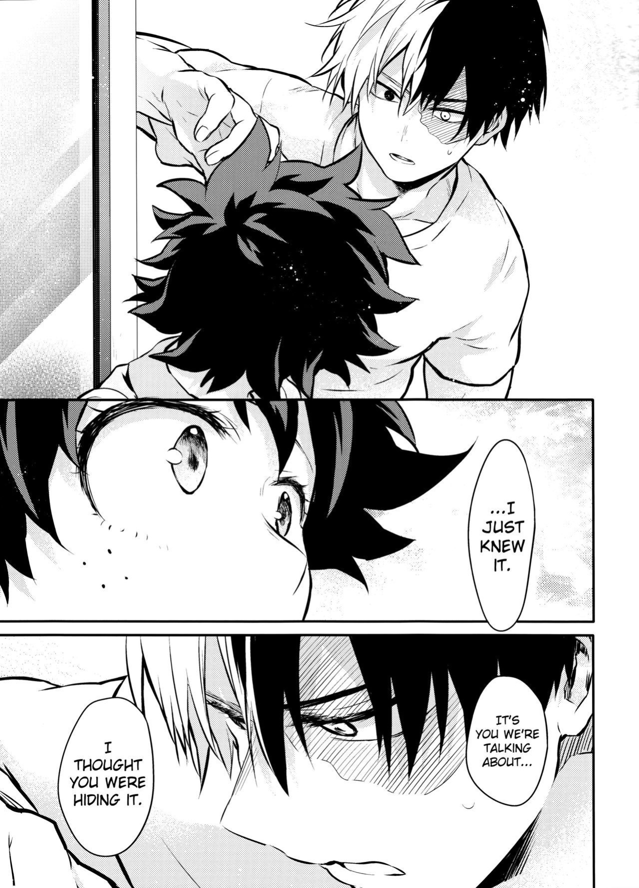 [Kyujitsusyukkin (Chikaya)] Love Me Tender - Another Story Boku no Hero Academia (Casual Scans)