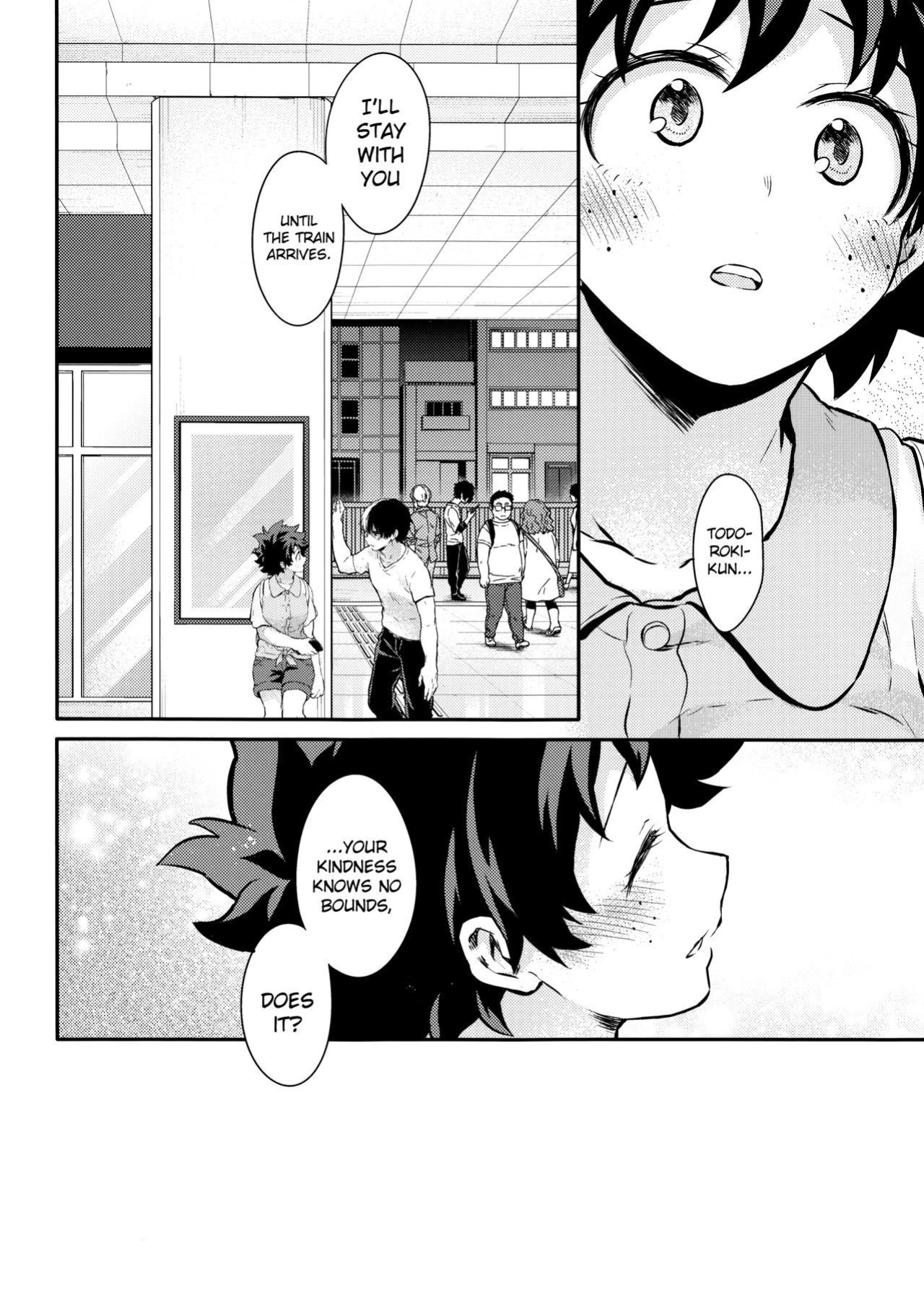 [Kyujitsusyukkin (Chikaya)] Love Me Tender - Another Story Boku no Hero Academia (Casual Scans)