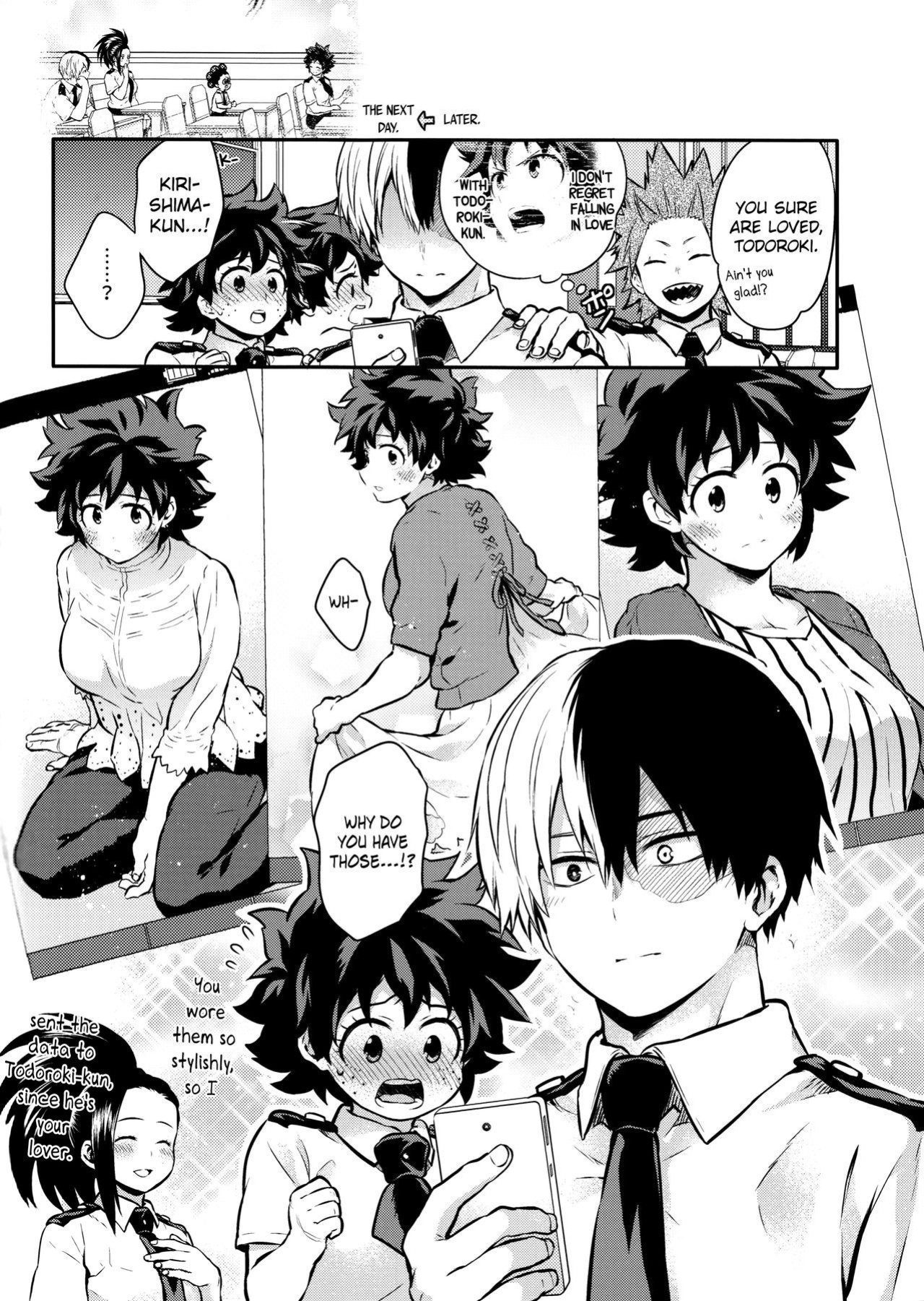 [Kyujitsusyukkin (Chikaya)] Love Me Tender - Another Story Boku no Hero Academia (Casual Scans)