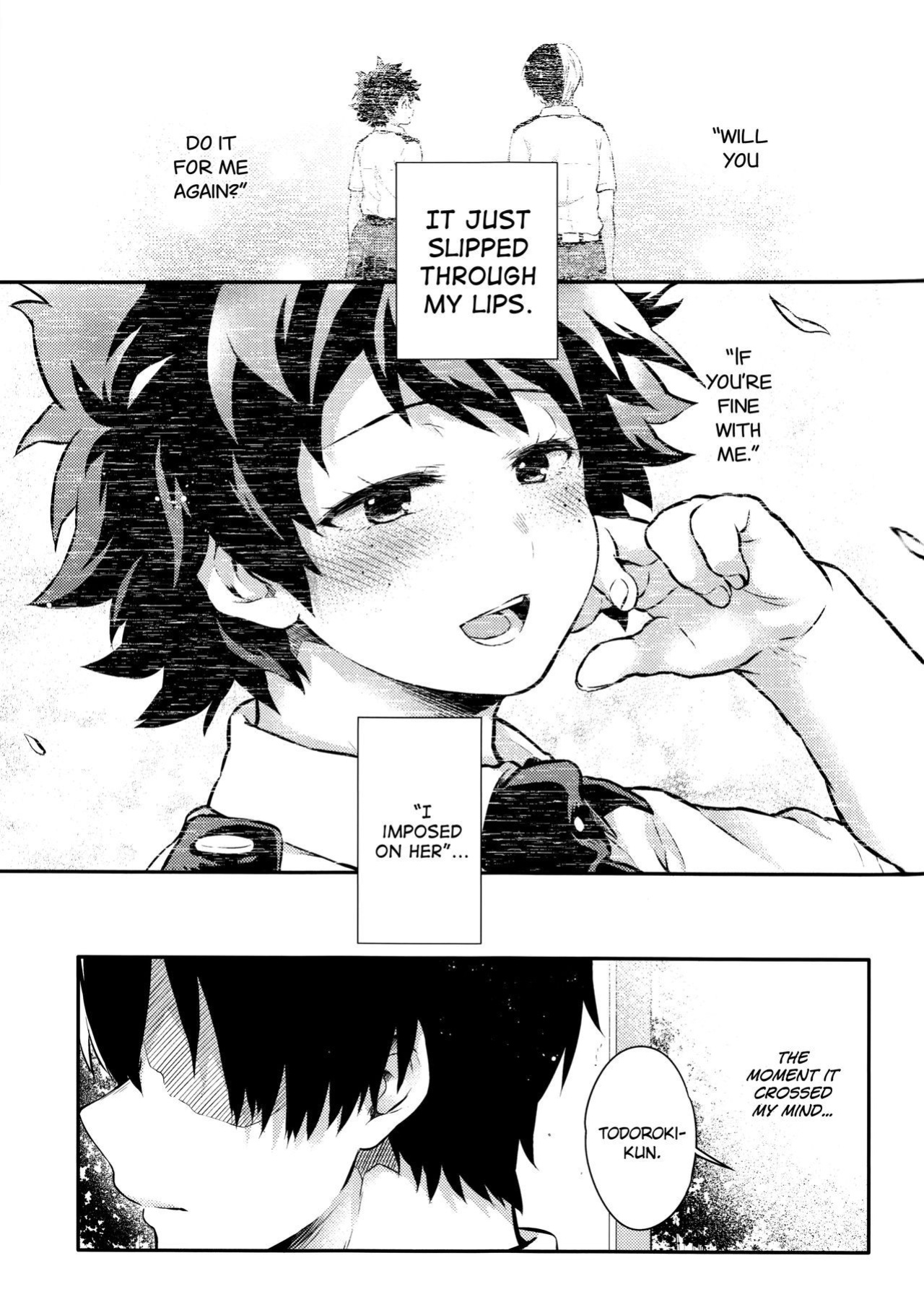 [Kyujitsusyukkin (Chikaya)] Love Me Tender - Another Story Boku no Hero Academia (Casual Scans)