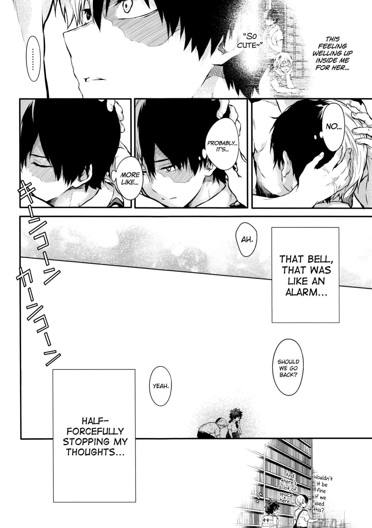 [Kyujitsusyukkin (Chikaya)] Love Me Tender - Another Story Boku no Hero Academia (Casual Scans)