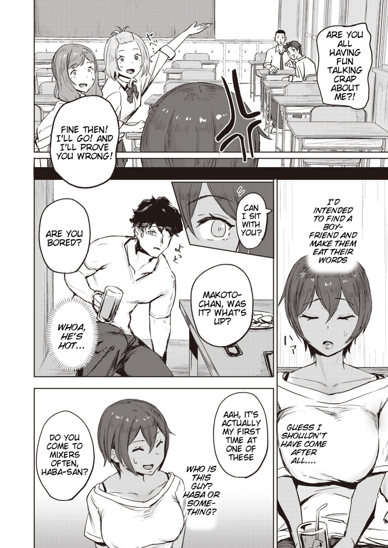 [Sanuki] Kimochii Koto ni wa Sakaraenai - Musclehead girl can't resist orgasm (COMIC X-EROS #107) [Tigoris Translates]