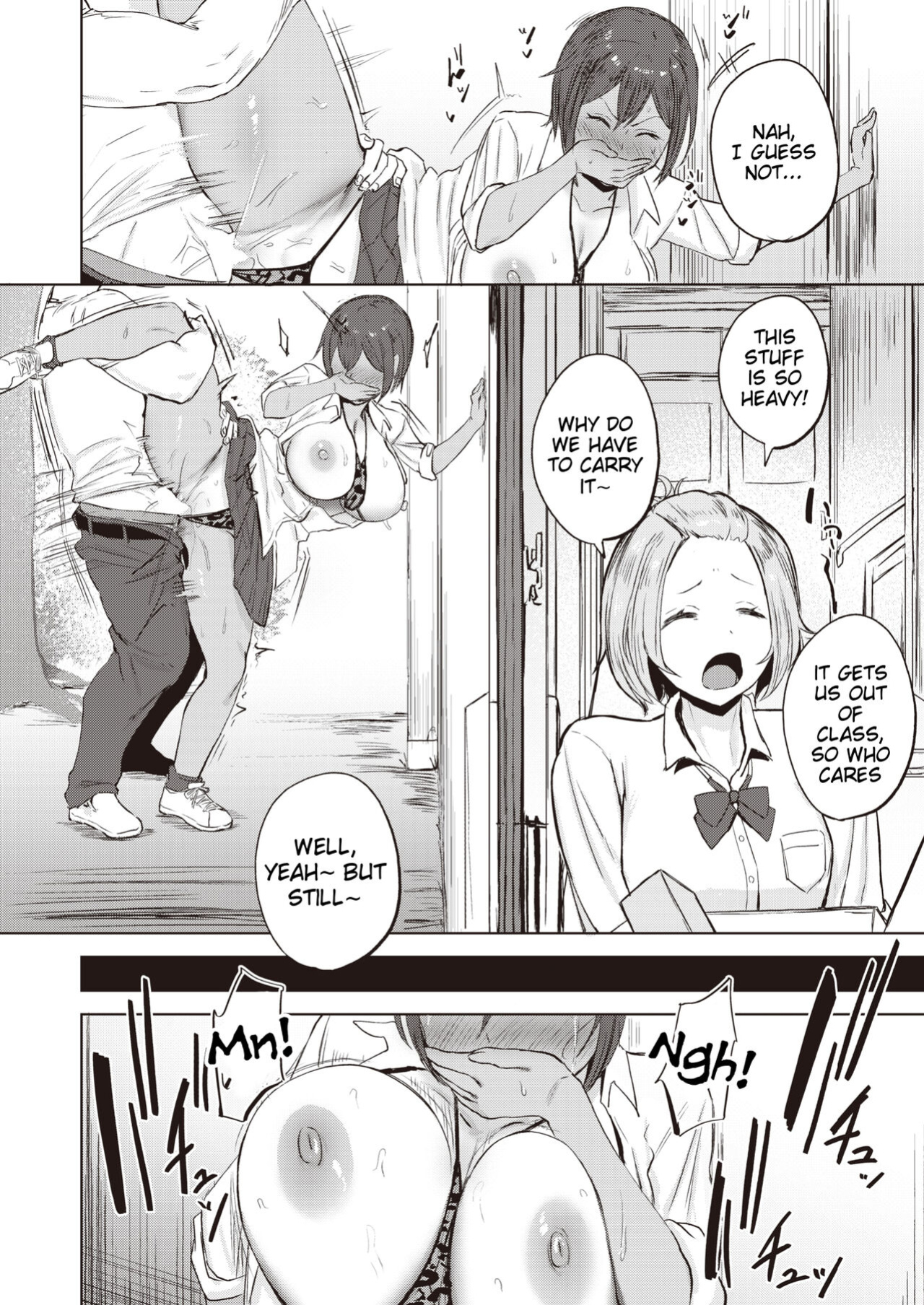 [Sanuki] Kimochii Koto ni wa Sakaraenai - Musclehead girl can't resist orgasm (COMIC X-EROS #107) [Tigoris Translates]