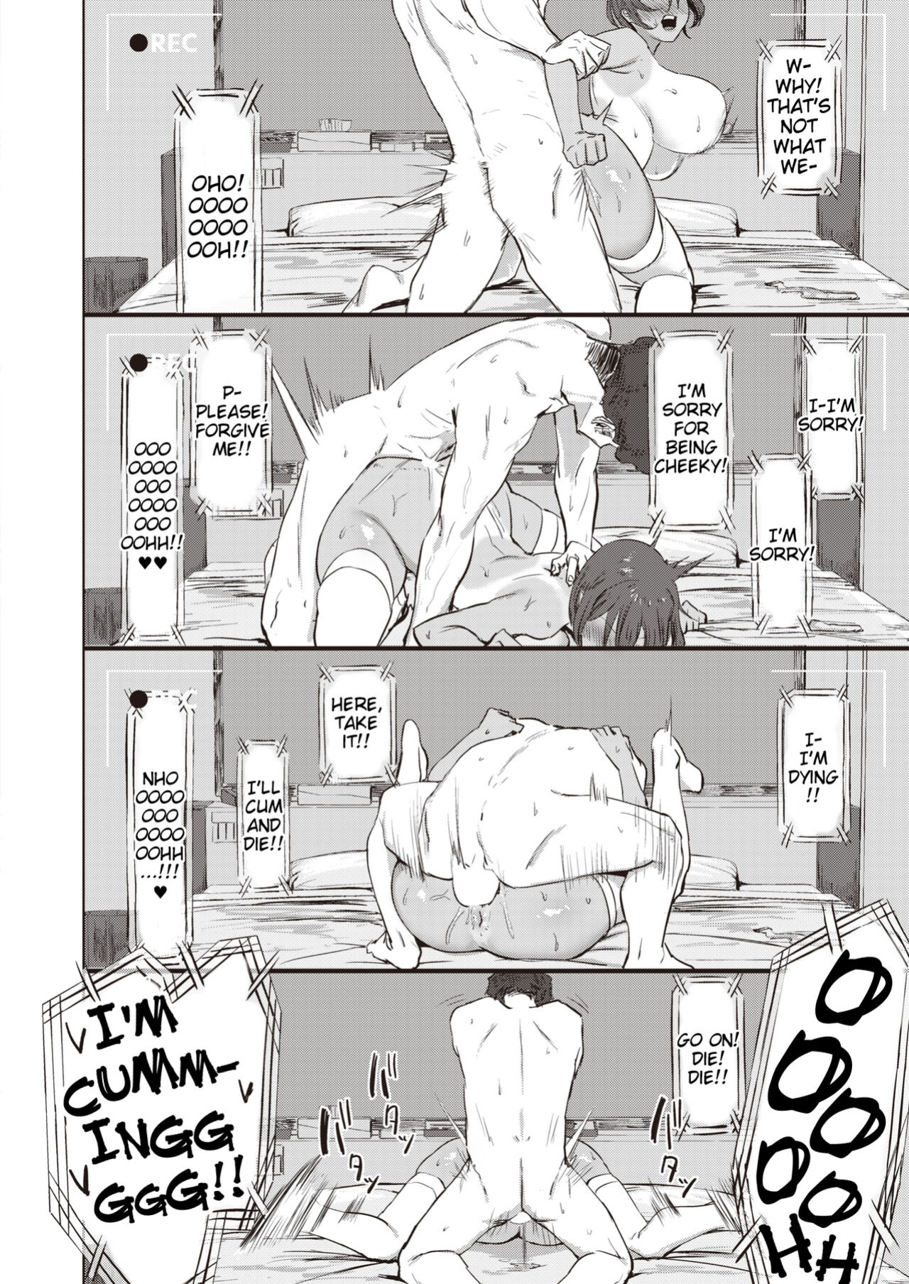 [Sanuki] Kimochii Koto ni wa Sakaraenai - musclehead girl can't resist orgasm #2 (COMIC X-EROS #110) [Tigoris Translates]