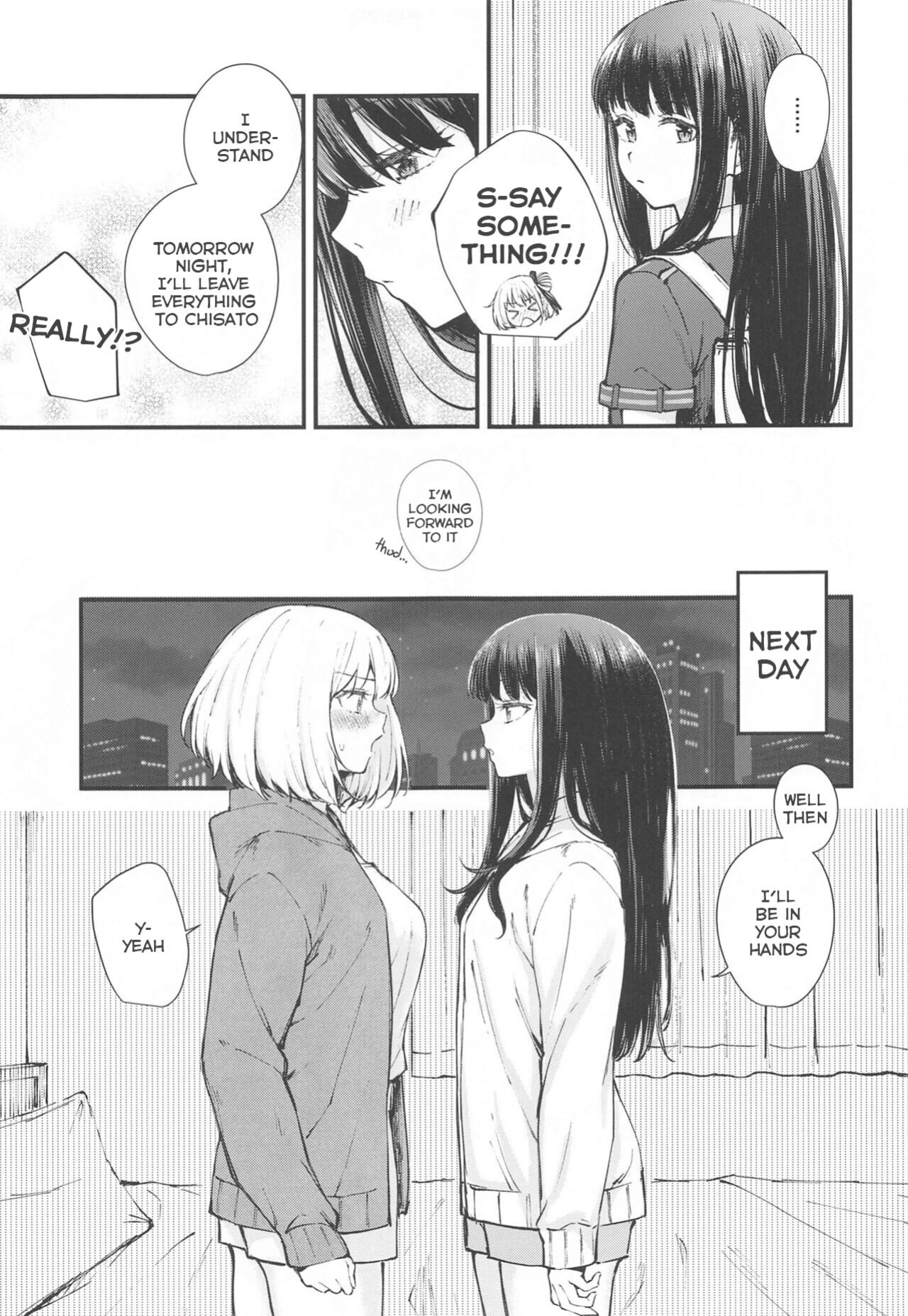 (DA no Kyuujitsu) [Kitakujikan (Kitaku)] Ritateki Emotion | Selfless Emotion (Lycoris Recoil) [Nao]