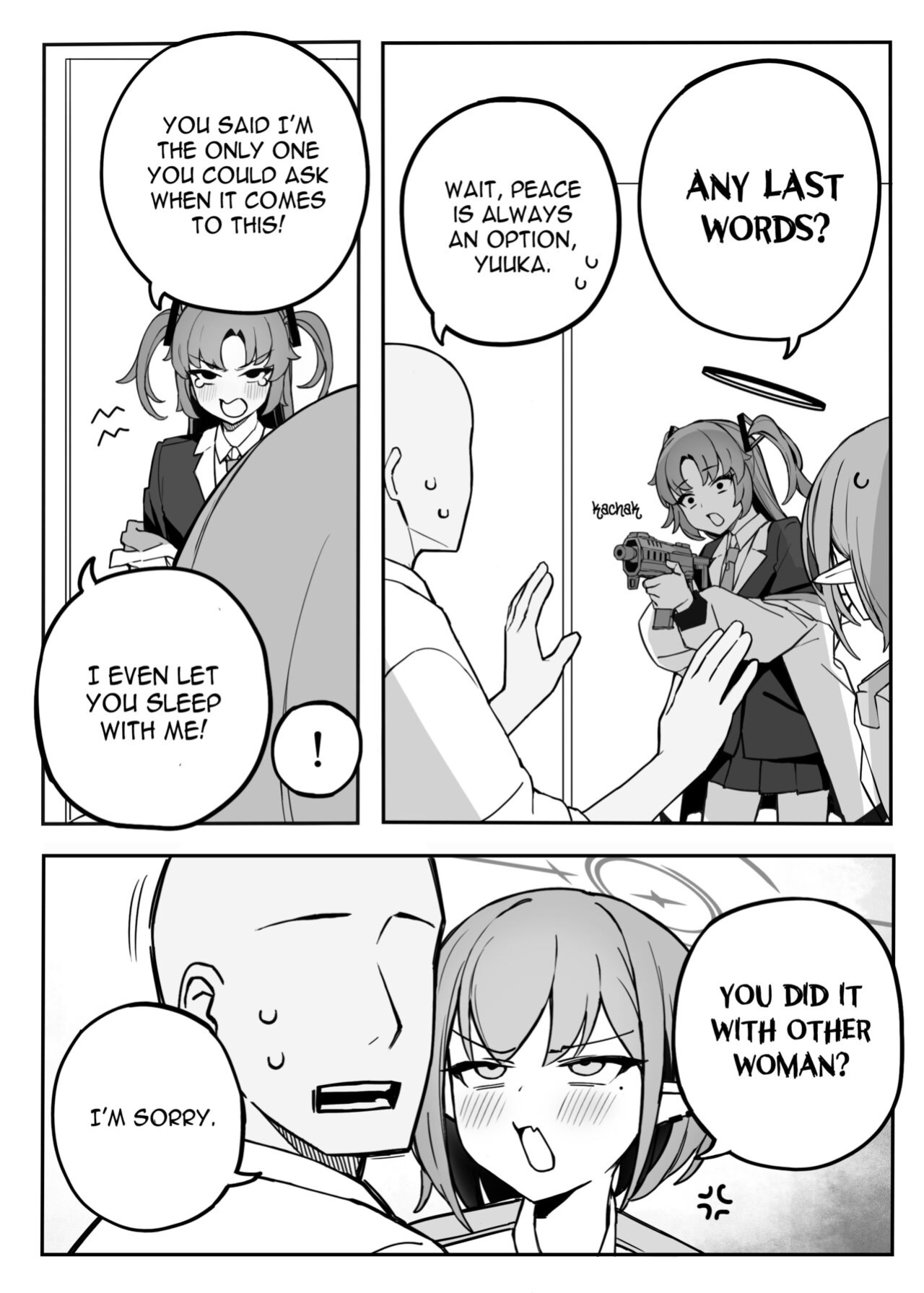 [Putama Koubou (Putama)] Soukessan to Sanjutsutsukai | Final Settlement and Mathematician (Blue Archive) [Spicaworks]
