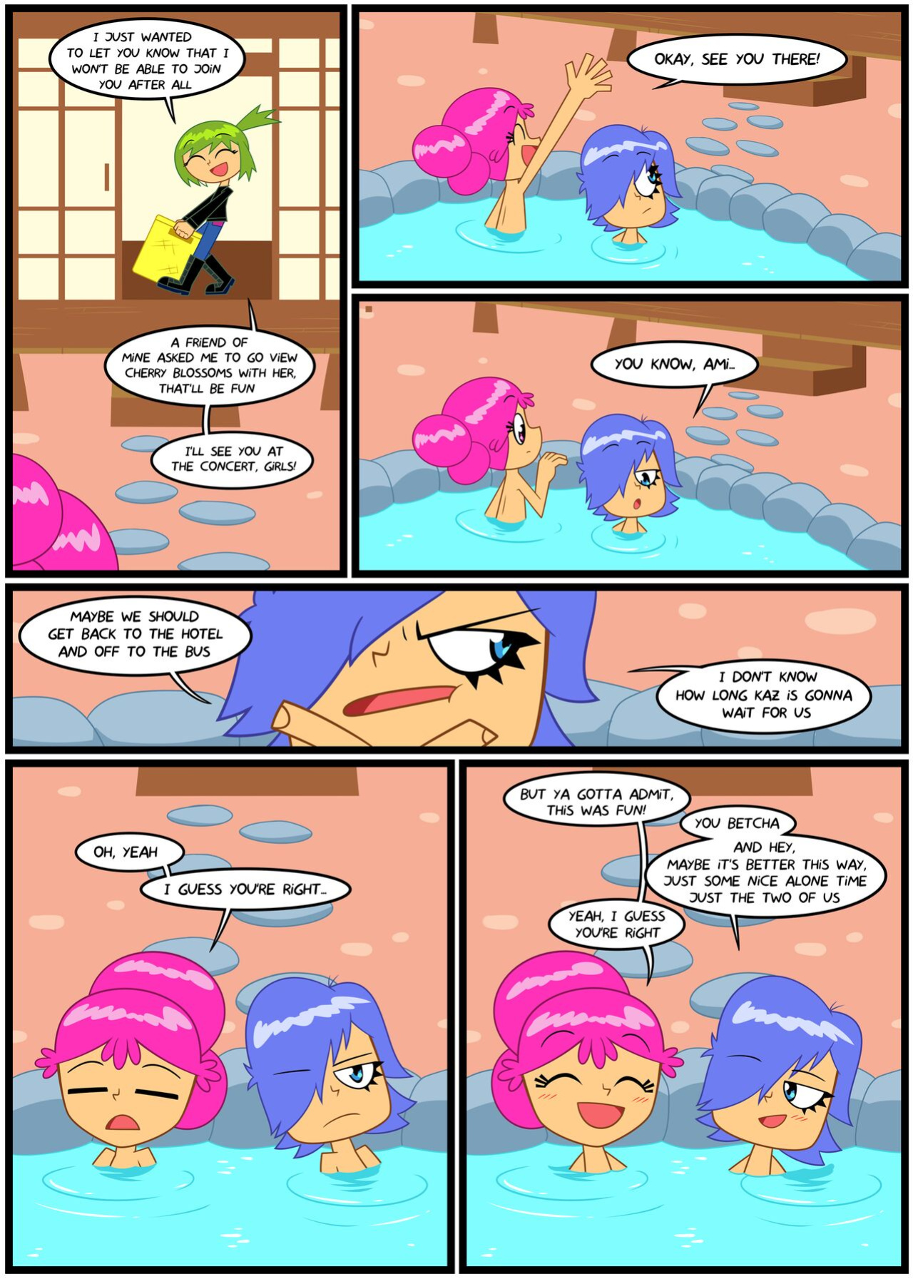 [Xierra099] Towel Trouble (Puffy AmiYumi)