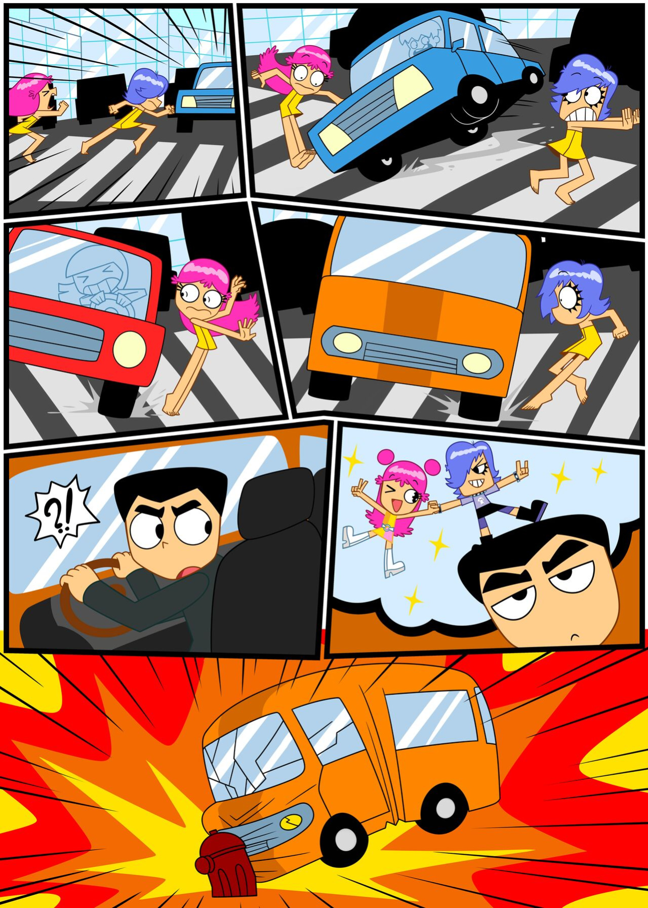 [Xierra099] Towel Trouble (Puffy AmiYumi)