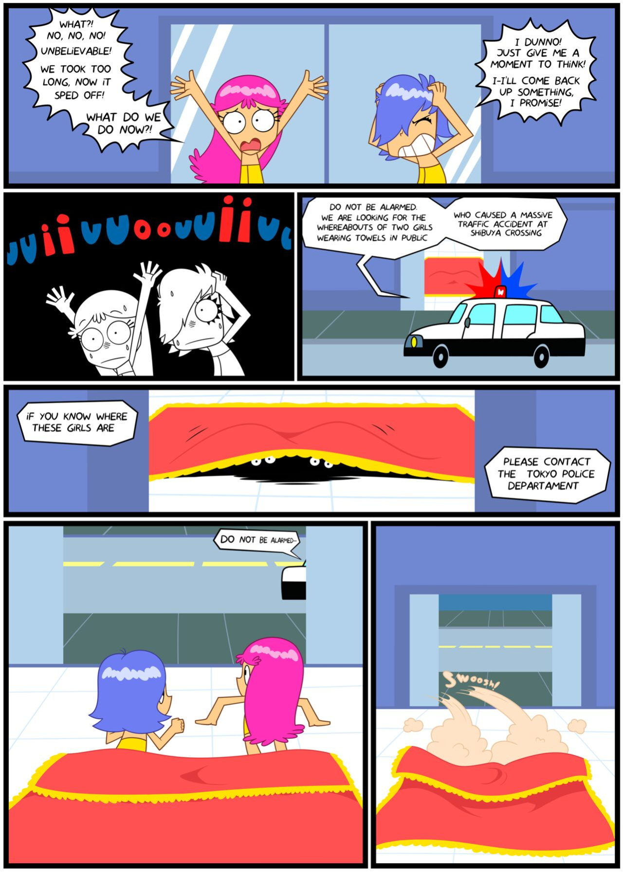 [Xierra099] Towel Trouble (Puffy AmiYumi)