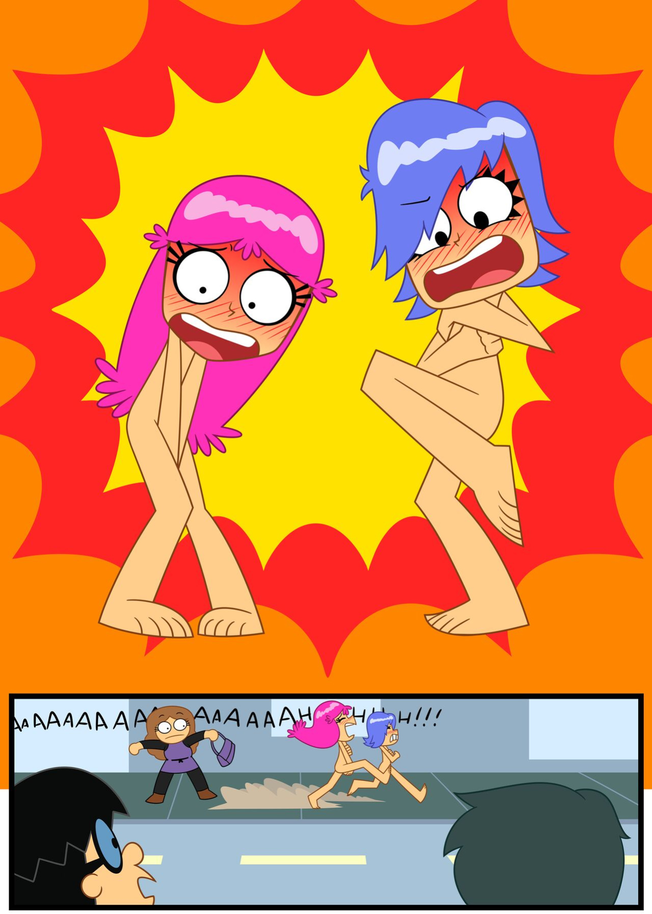 [Xierra099] Towel Trouble (Puffy AmiYumi)