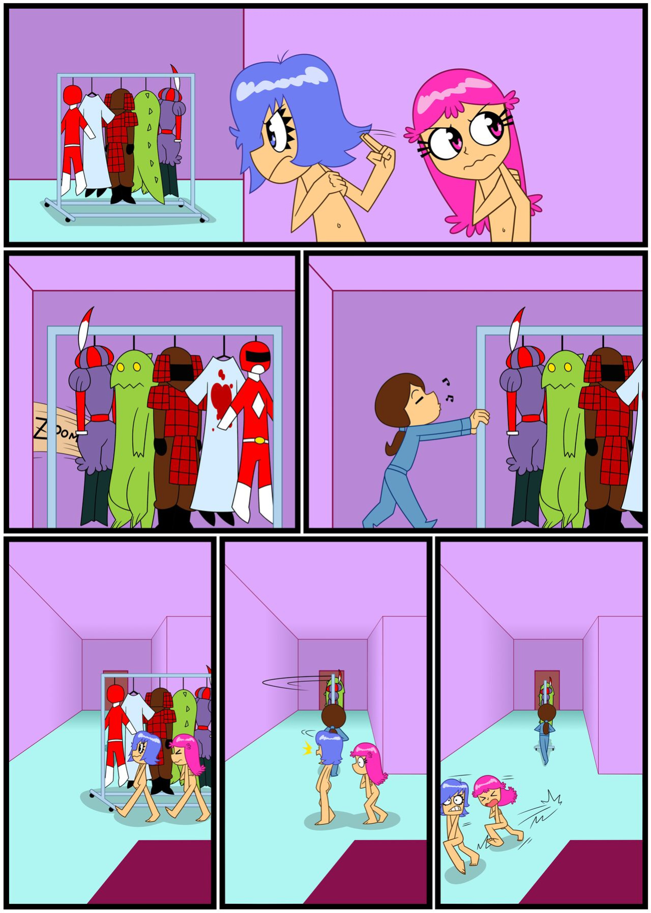 [Xierra099] Towel Trouble (Puffy AmiYumi)