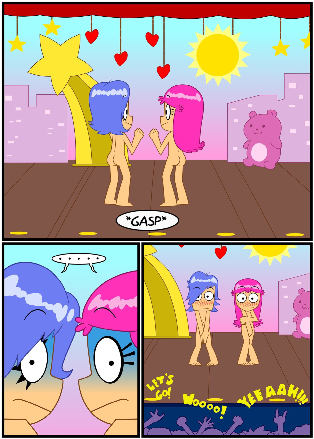 [Xierra099] Towel Trouble (Puffy AmiYumi)