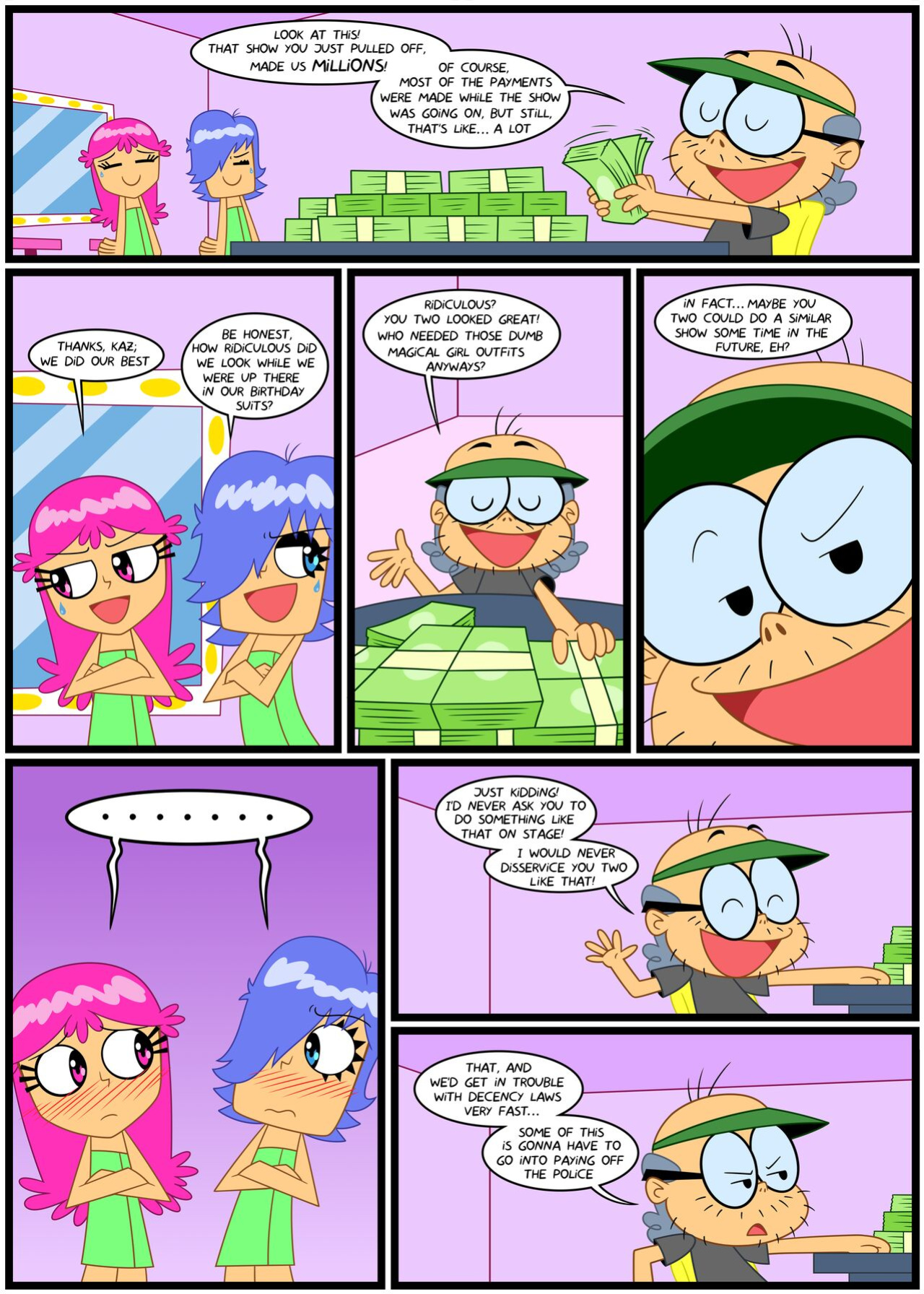 [Xierra099] Towel Trouble (Puffy AmiYumi)