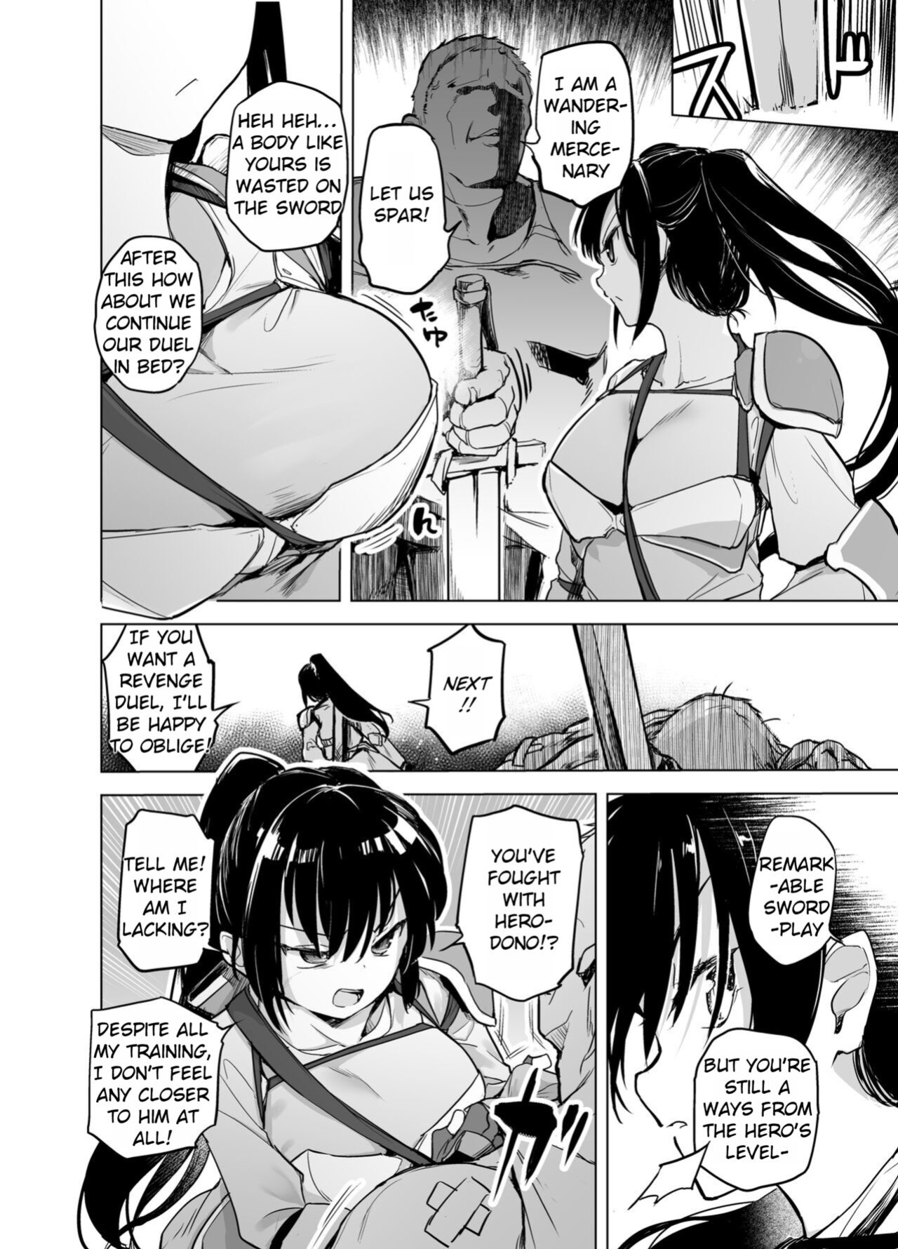 [Kaede Momiji (Shijokko)] Yuusha Aaaa to Nakama-tachi Onna Senshi no Shoubufuku | Companions of the Hero 'Aaa' Fall of the female swordswoman